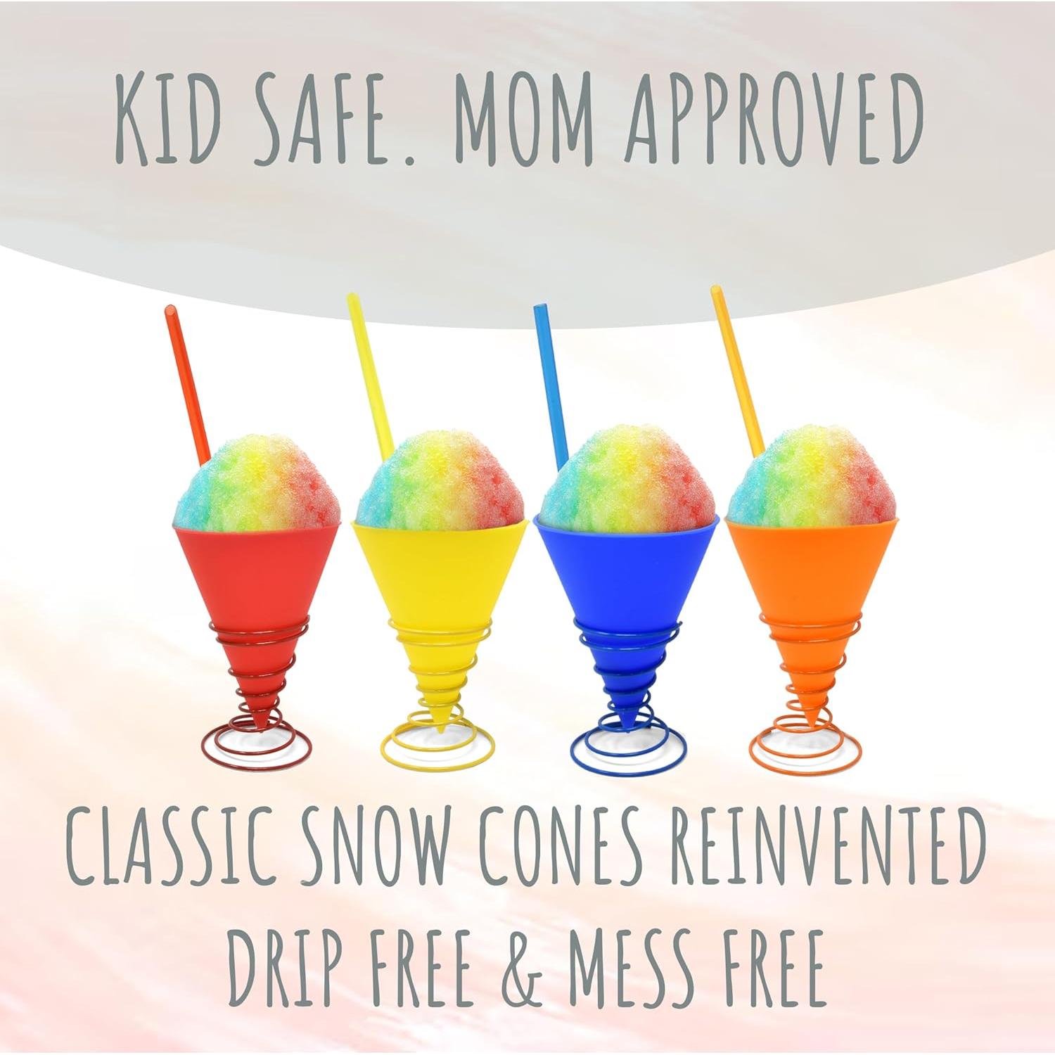 Juego de Tazas de Silicona Reutilizables Gift Boutique 8 Pack 207 ml