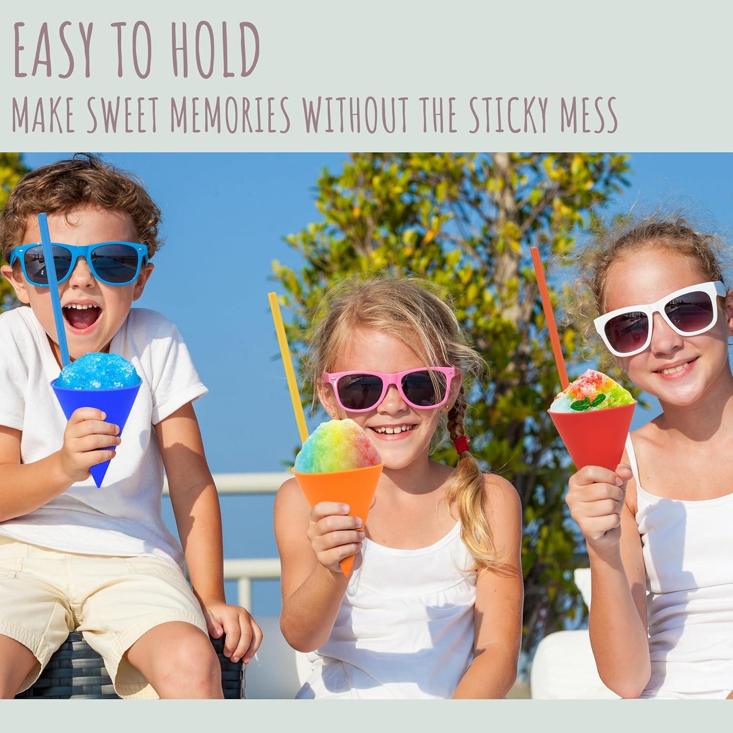 Juego de Tazas de Silicona Reutilizables Gift Boutique 8 Pack 207 ml