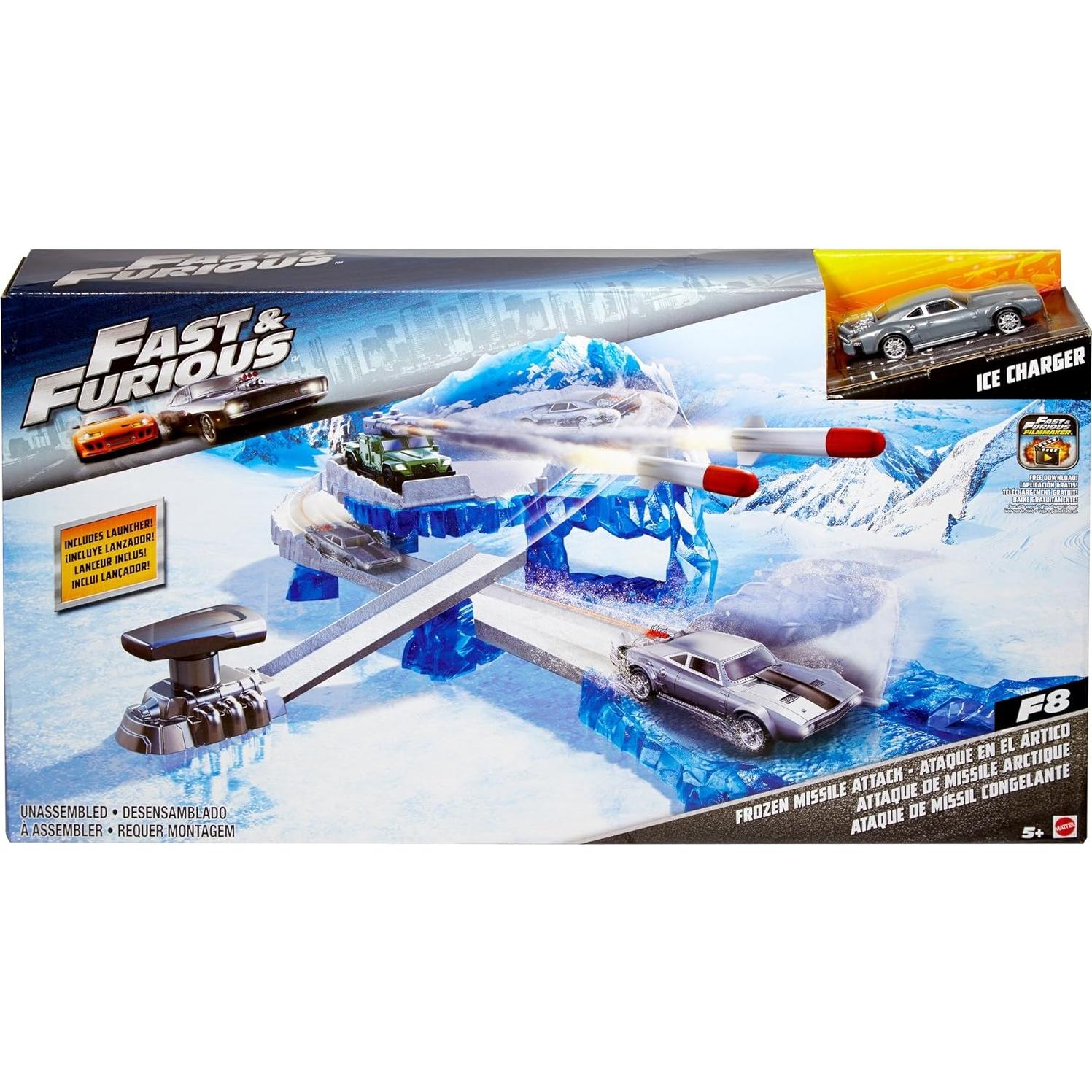 Set de Juego Rápido y Furioso Ataque de Misiles Congelados