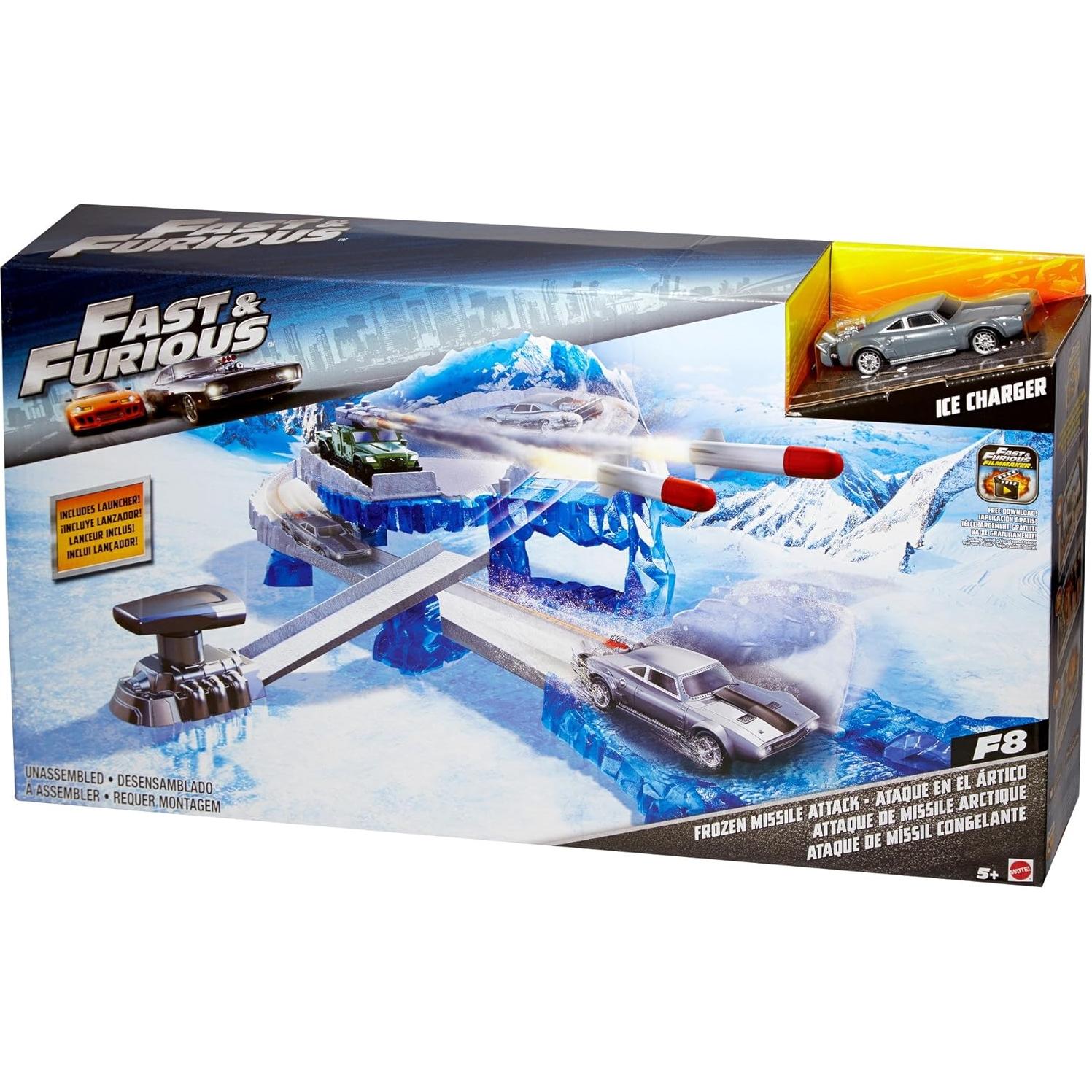 Set de Juego Rápido y Furioso Ataque de Misiles Congelados