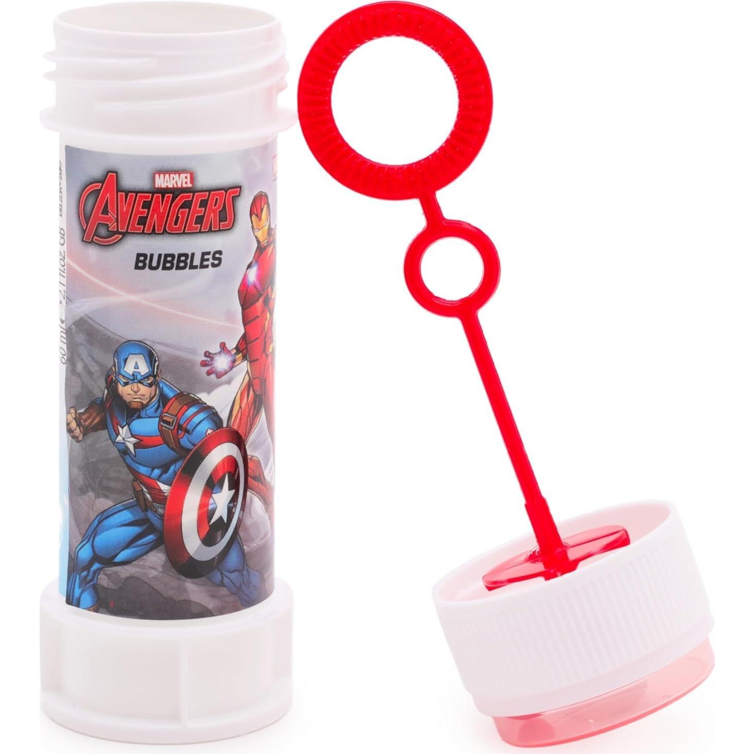 Paquete de 12 Burbujas Avengers Toyland® - 59 ml c/u