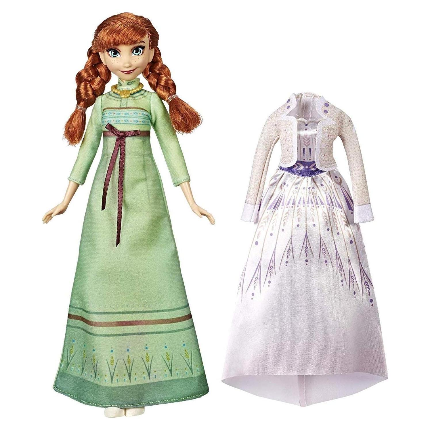 Muñeca de moda Anna Disney Frozen 2 con 2 atuendos