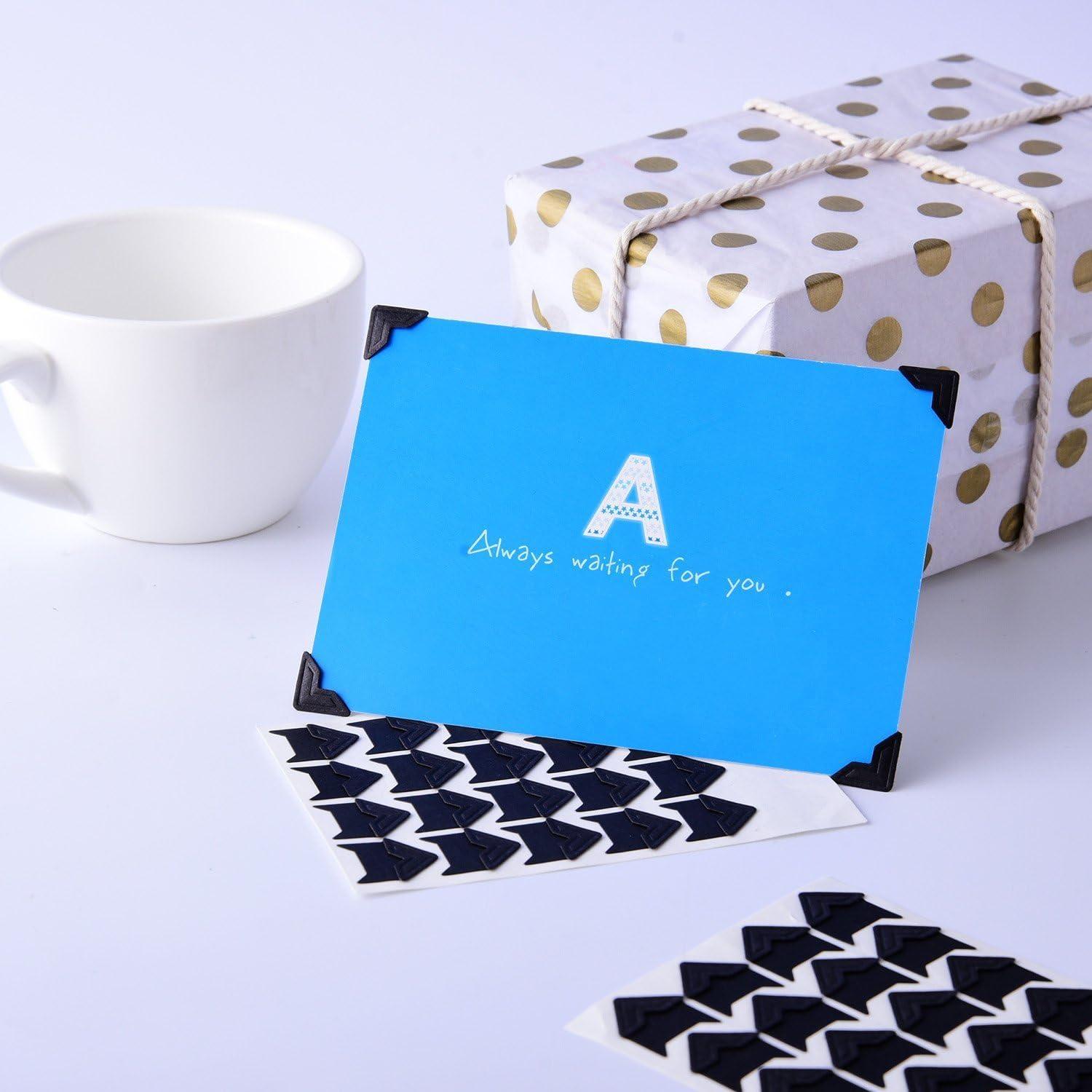 360 Esquinas Adhesivas Sin Ácido Pulaisen 2x2cm