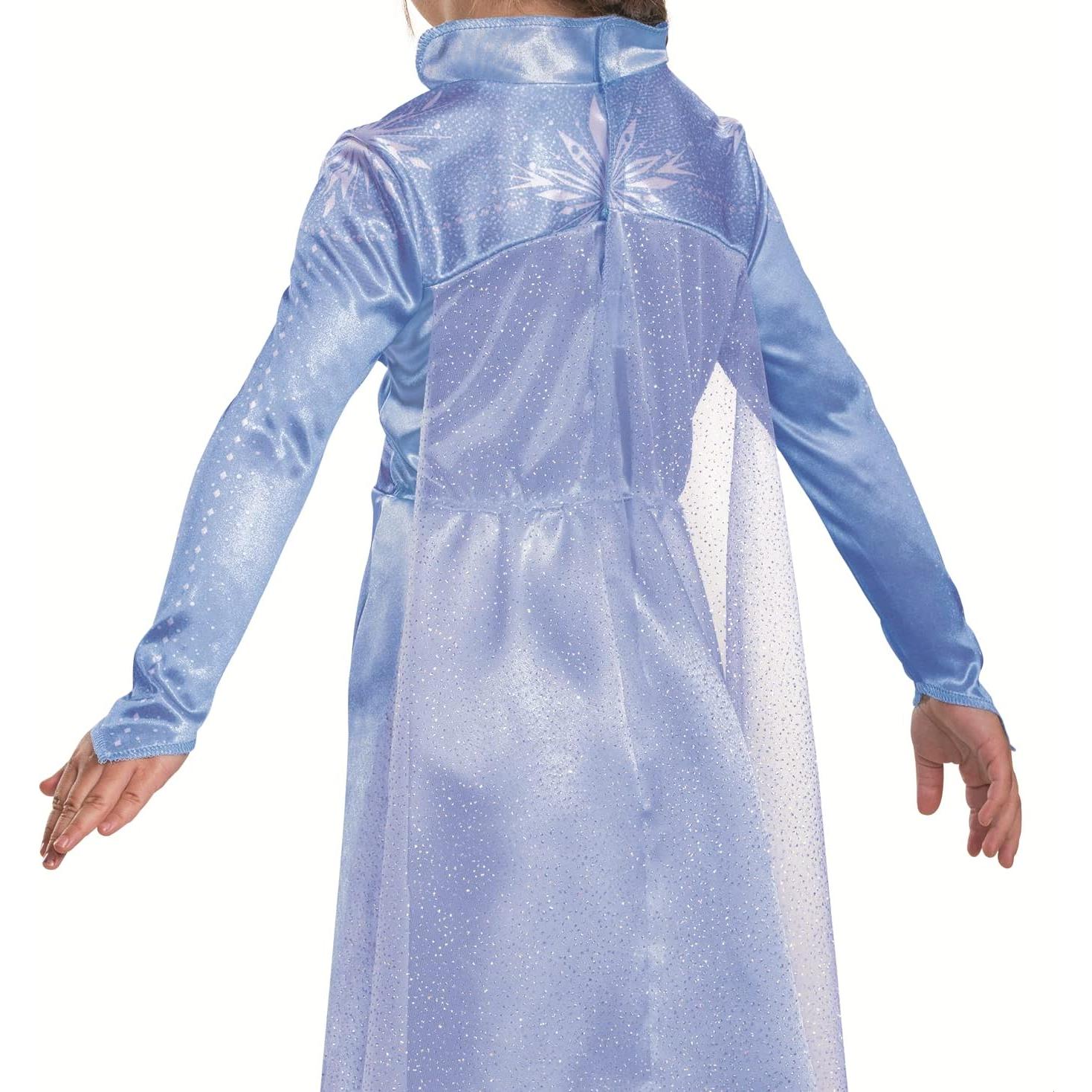 Disfraz Disney Elsa Frozen 2 Clásico Niña 4-6 Años Azul