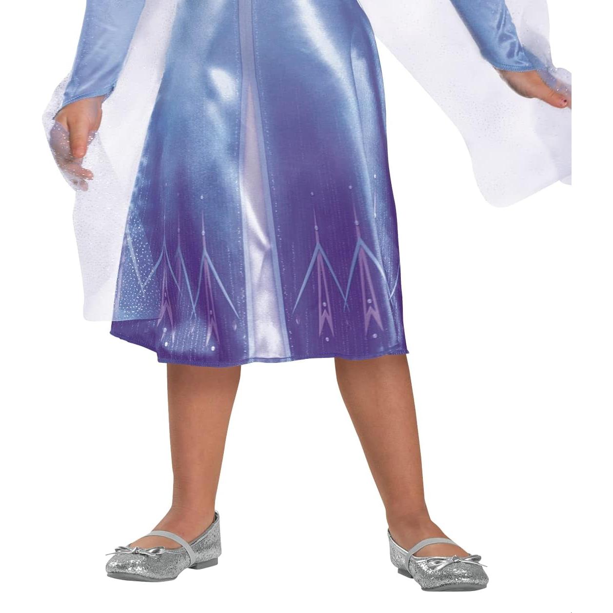 Disfraz Disney Elsa Frozen 2 Clásico Niña 4-6 Años Azul