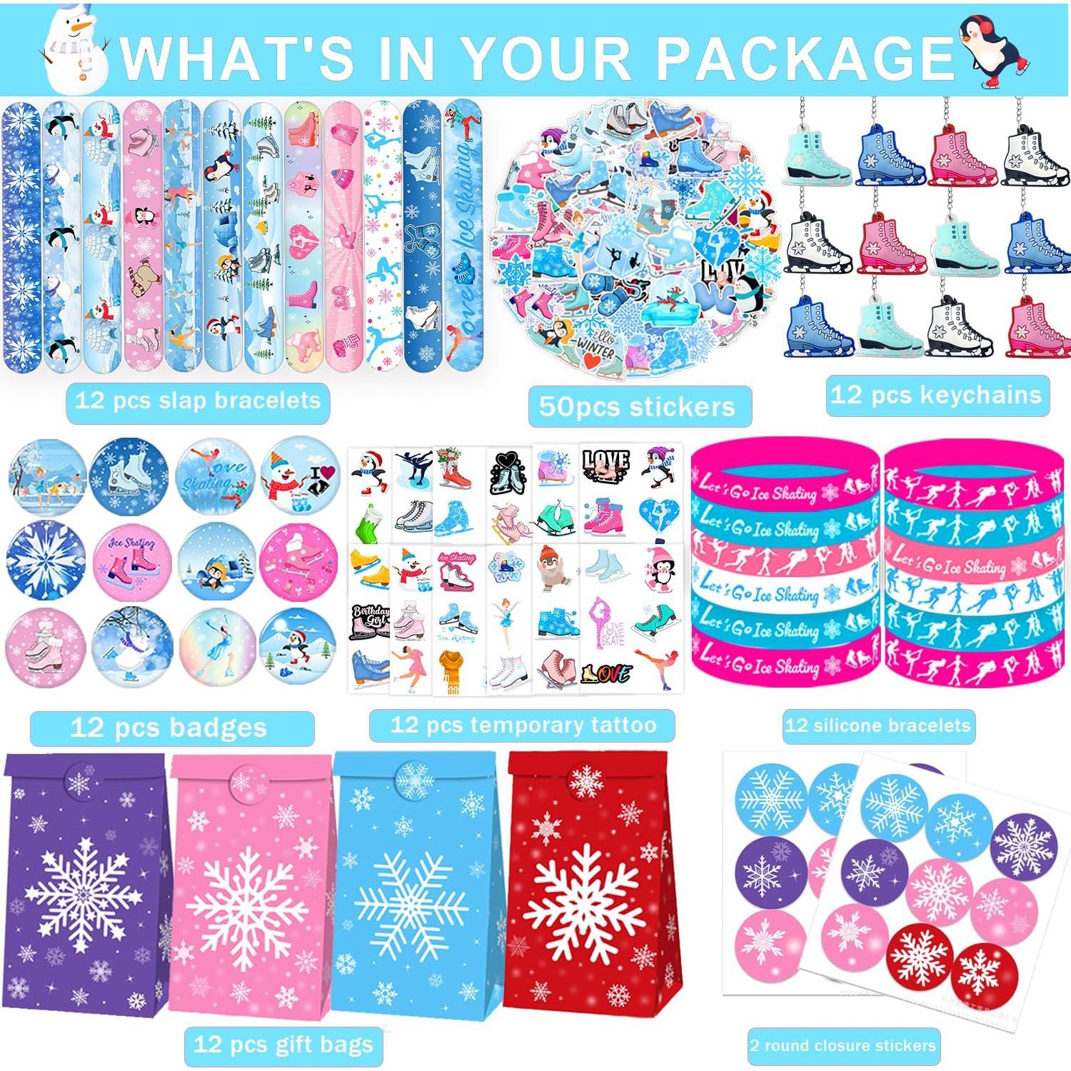 Set de Fiesta de Patinaje sobre Hielo 122 Piezas Wonderland