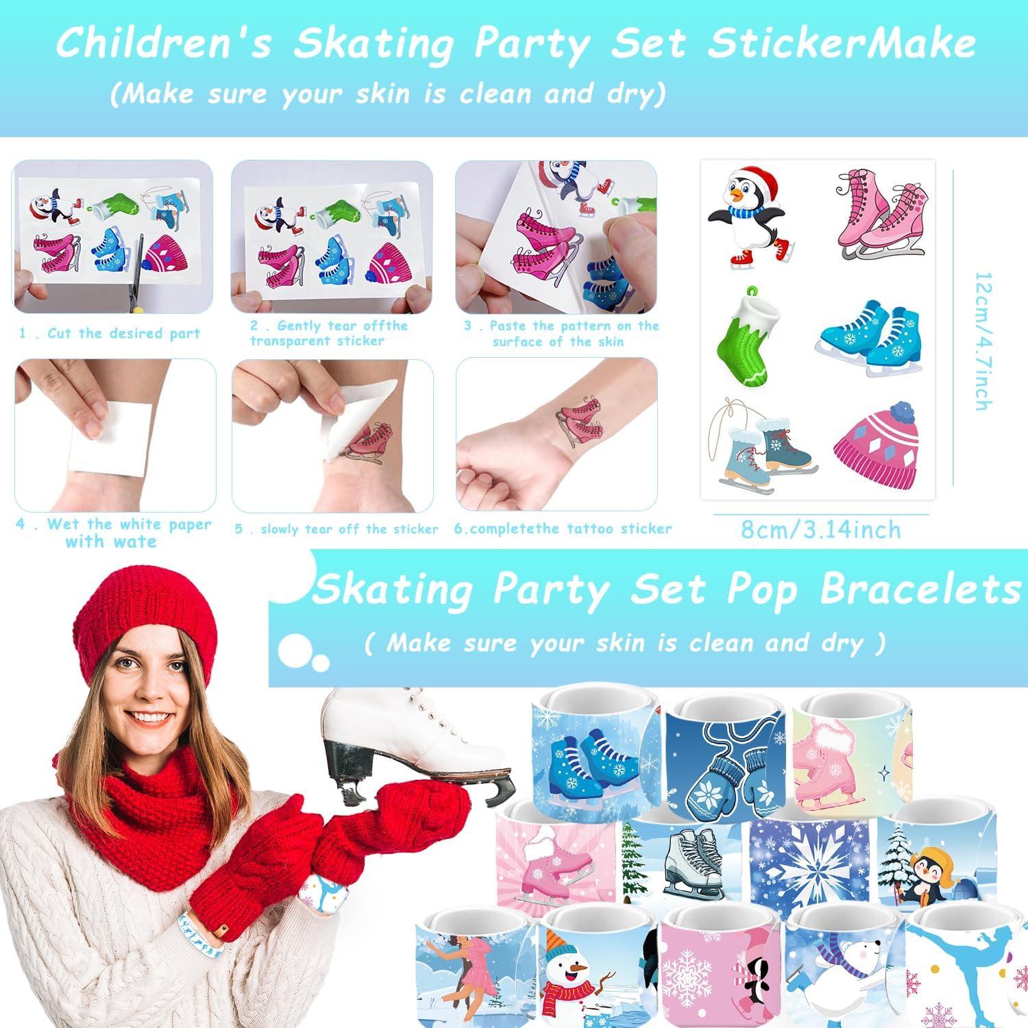 Set de Fiesta de Patinaje sobre Hielo 122 Piezas Wonderland