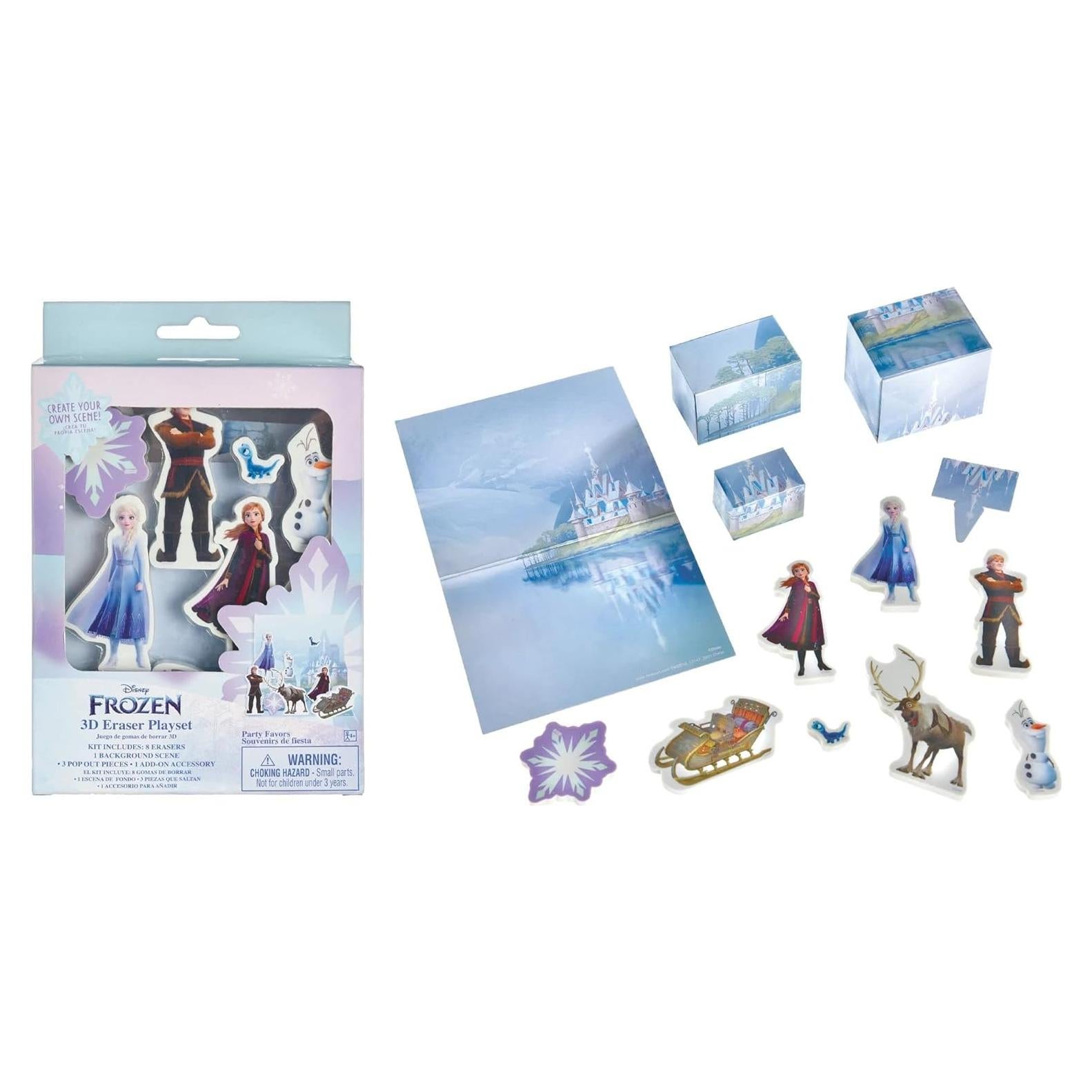 Juego de Borradores Disney Frozen 16.5x12.7 cm - Set Creativo