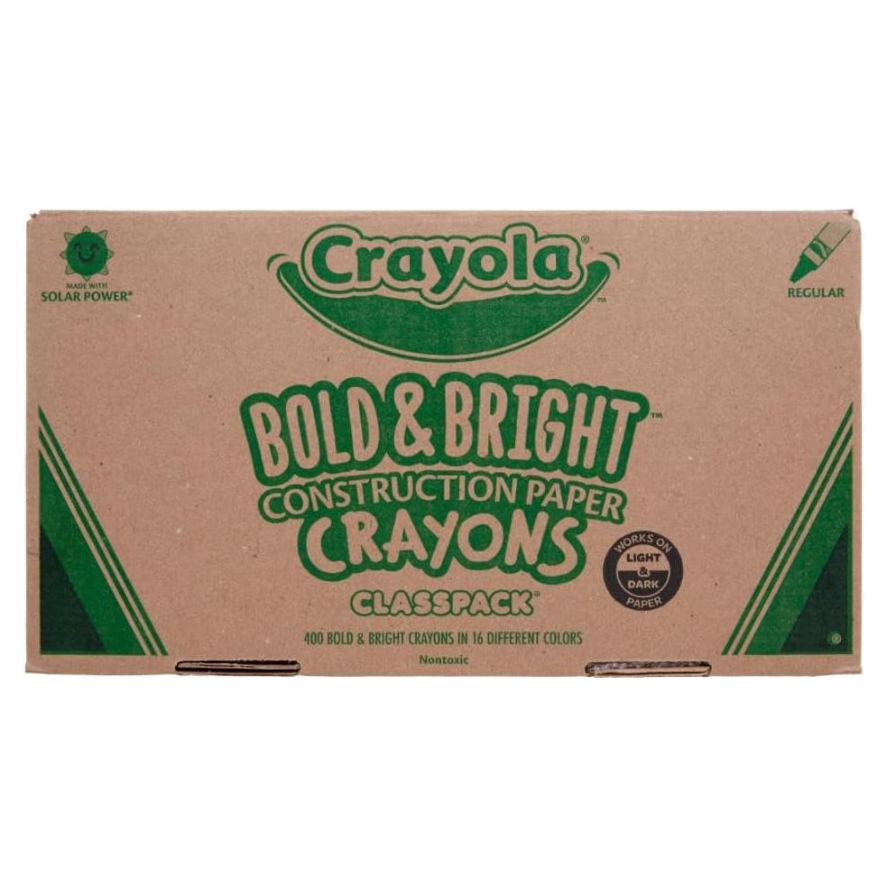 Crayones Crayola Classpack 400 piezas 16 colores variados