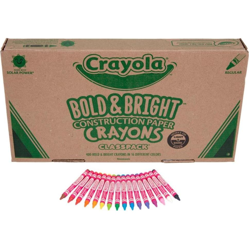 Crayones Crayola Classpack 400 piezas 16 colores variados