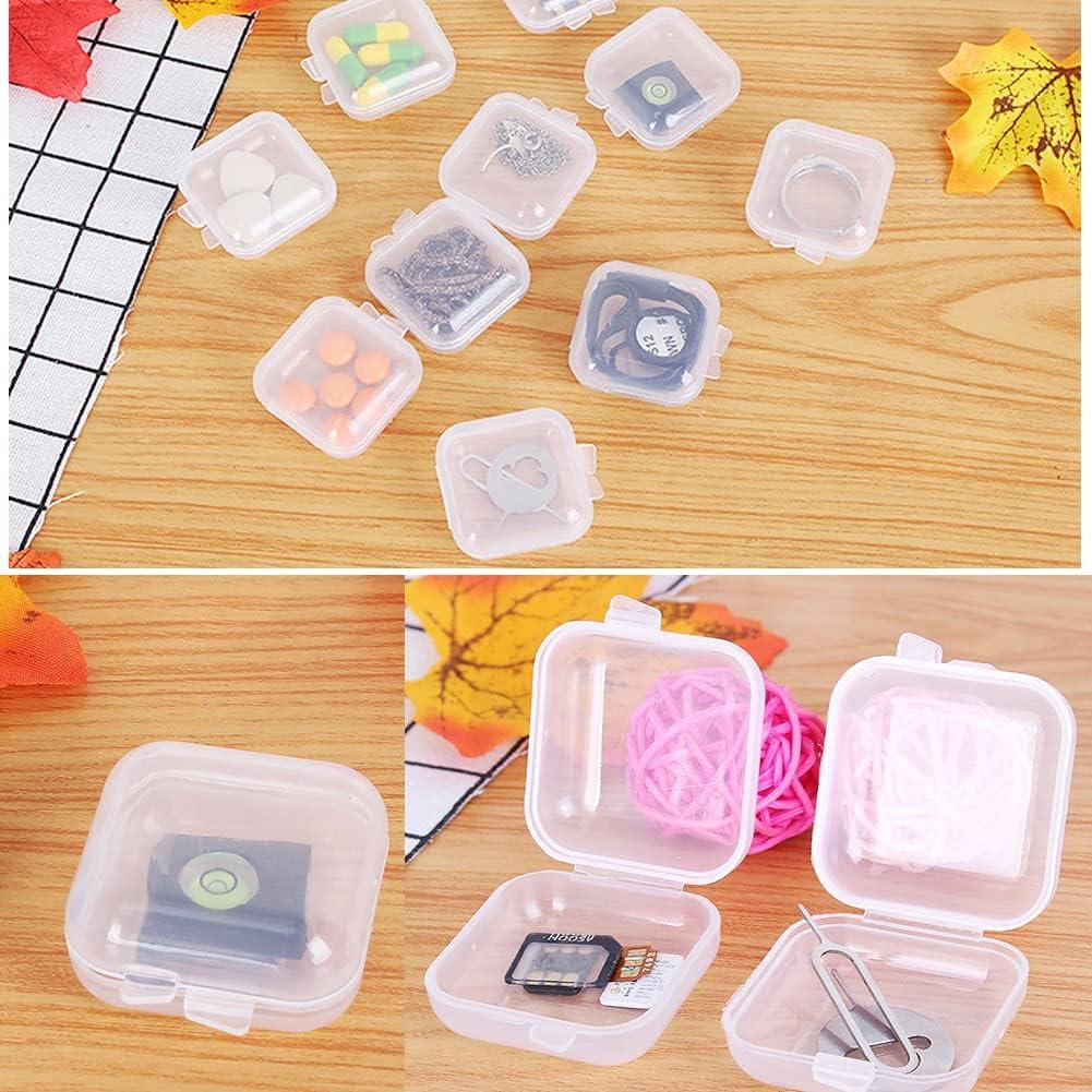 10 Cajas Plásticas Transparentes GBSTORE para Joyería 3.48 cm