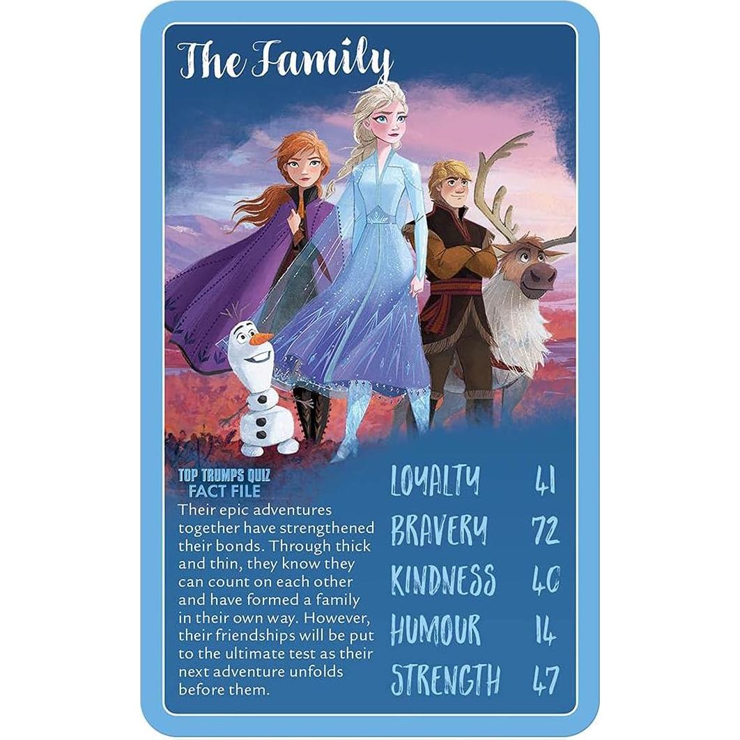 Juego de Cartas Top Trumps Disney Frozen 2 - Arendelle