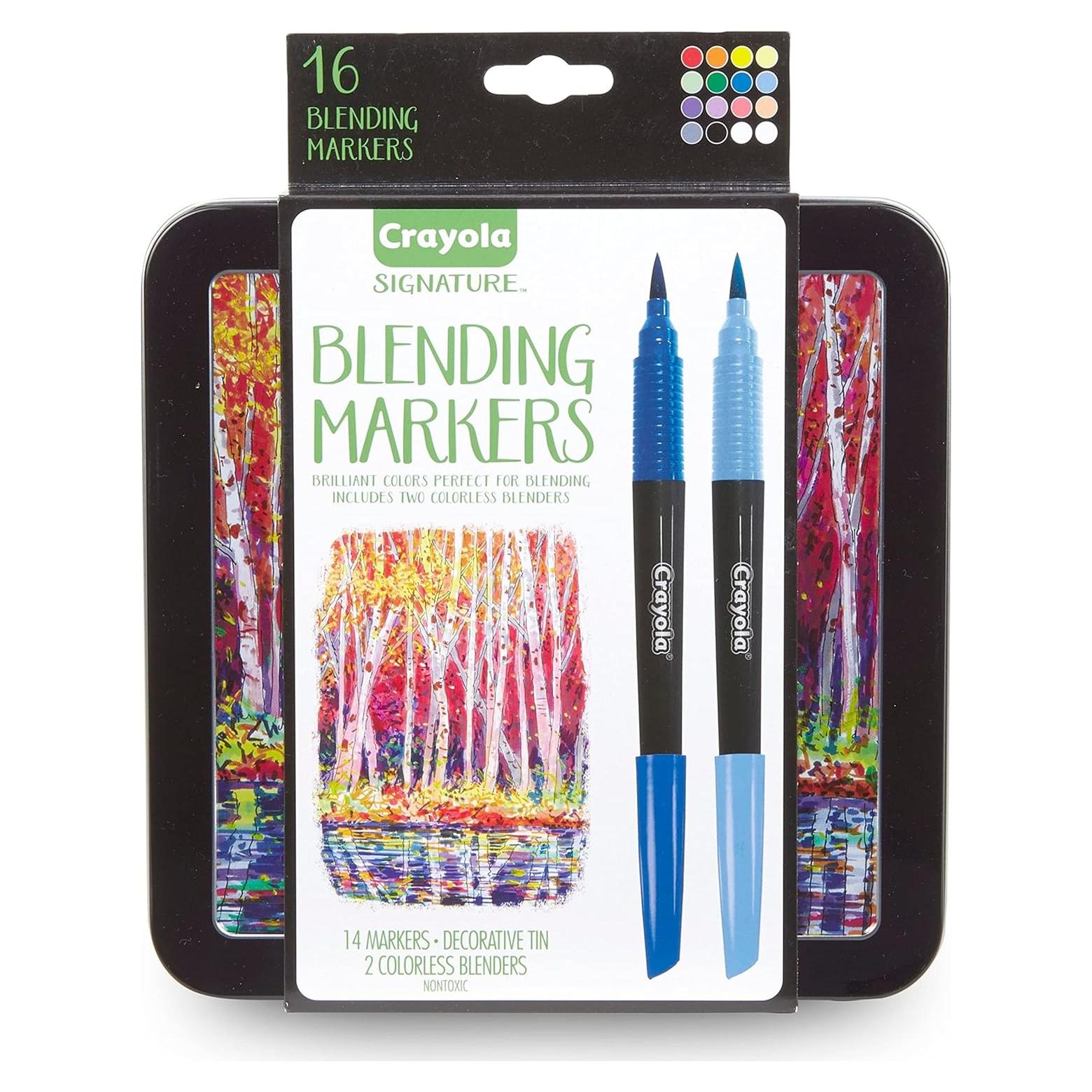 Kit de Marcadores Crayola 14 Colores y 2 Incoloros