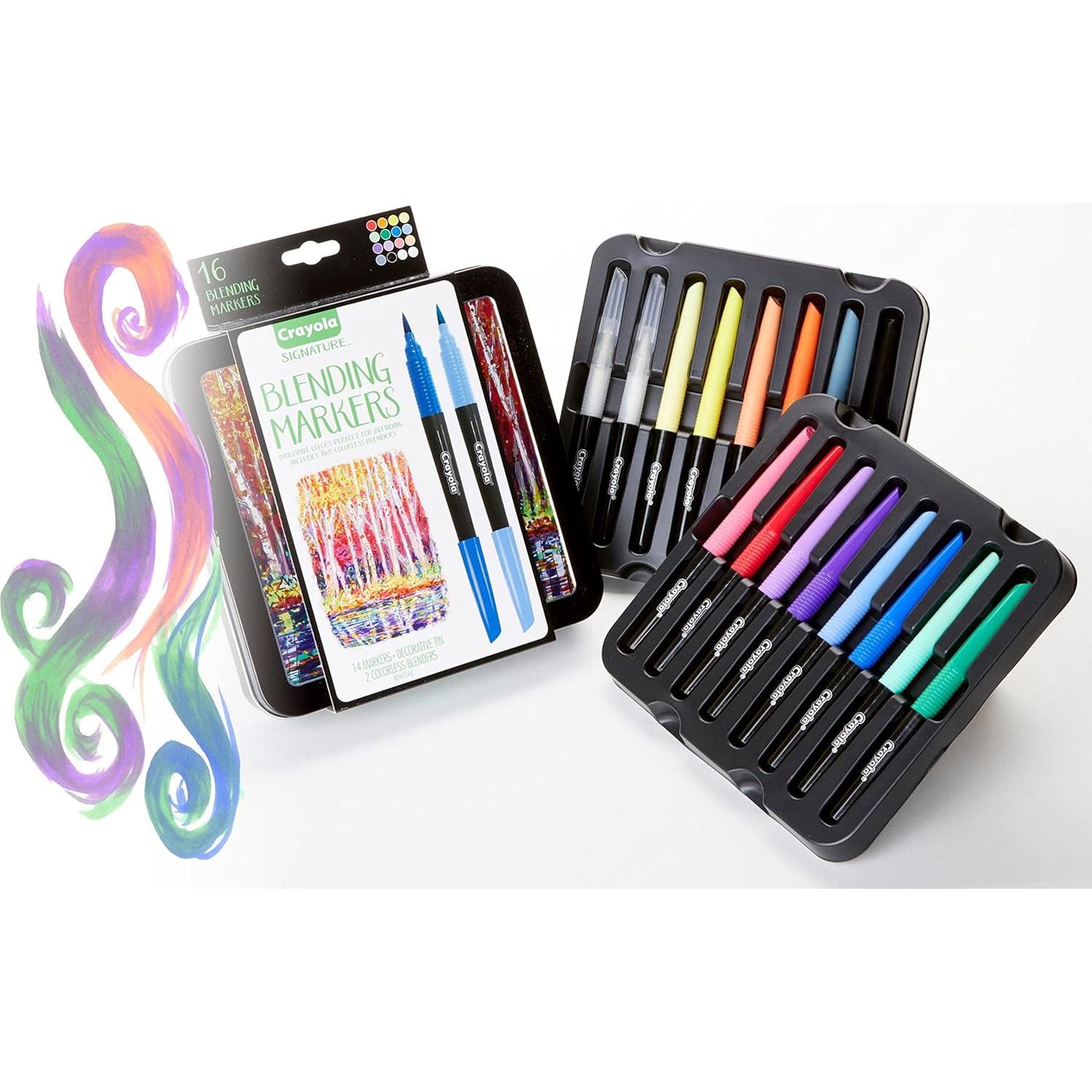 Kit de Marcadores Crayola 14 Colores y 2 Incoloros