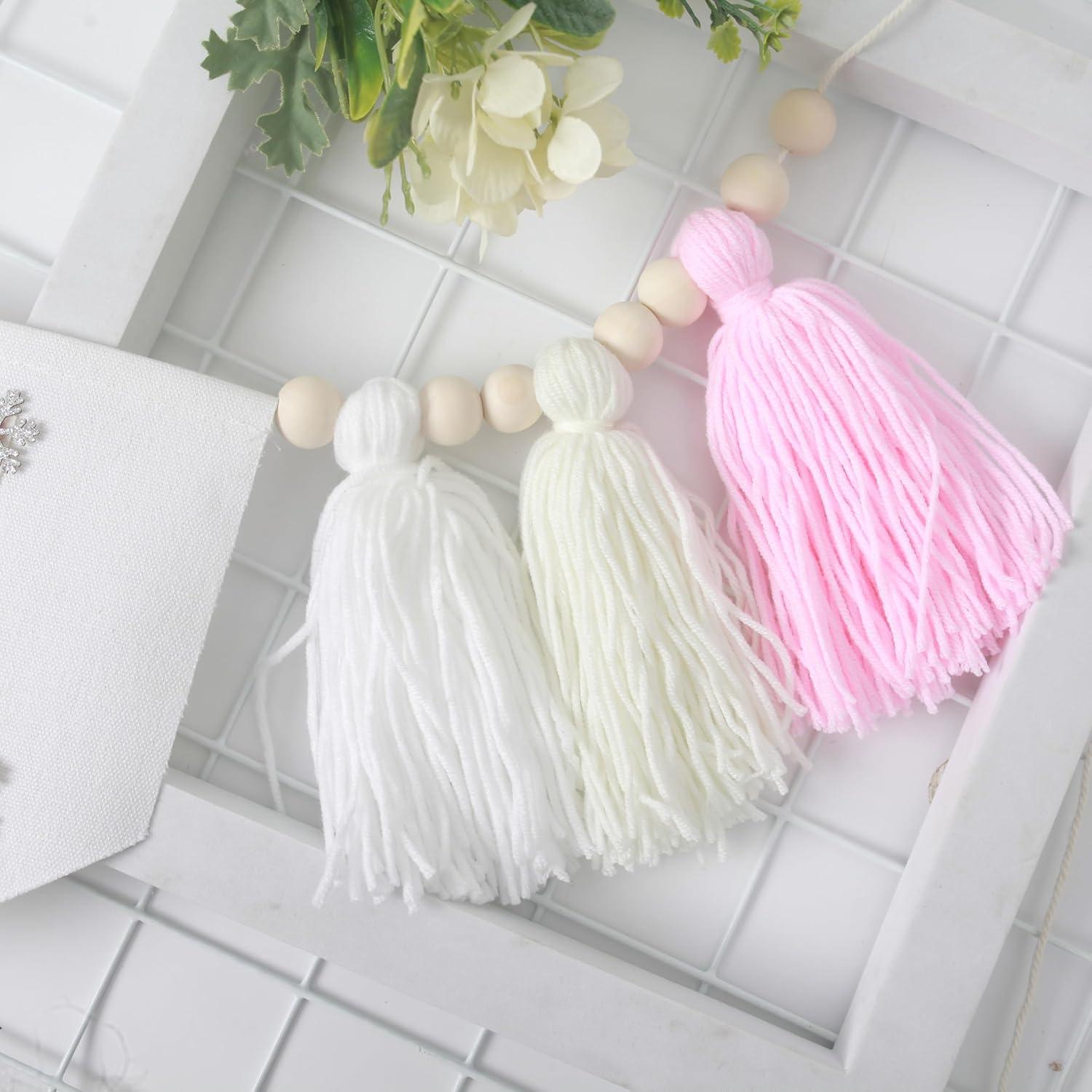 Banderín de Borlas para Silla Alta KOJIN - Cumpleaños Temático Invierno