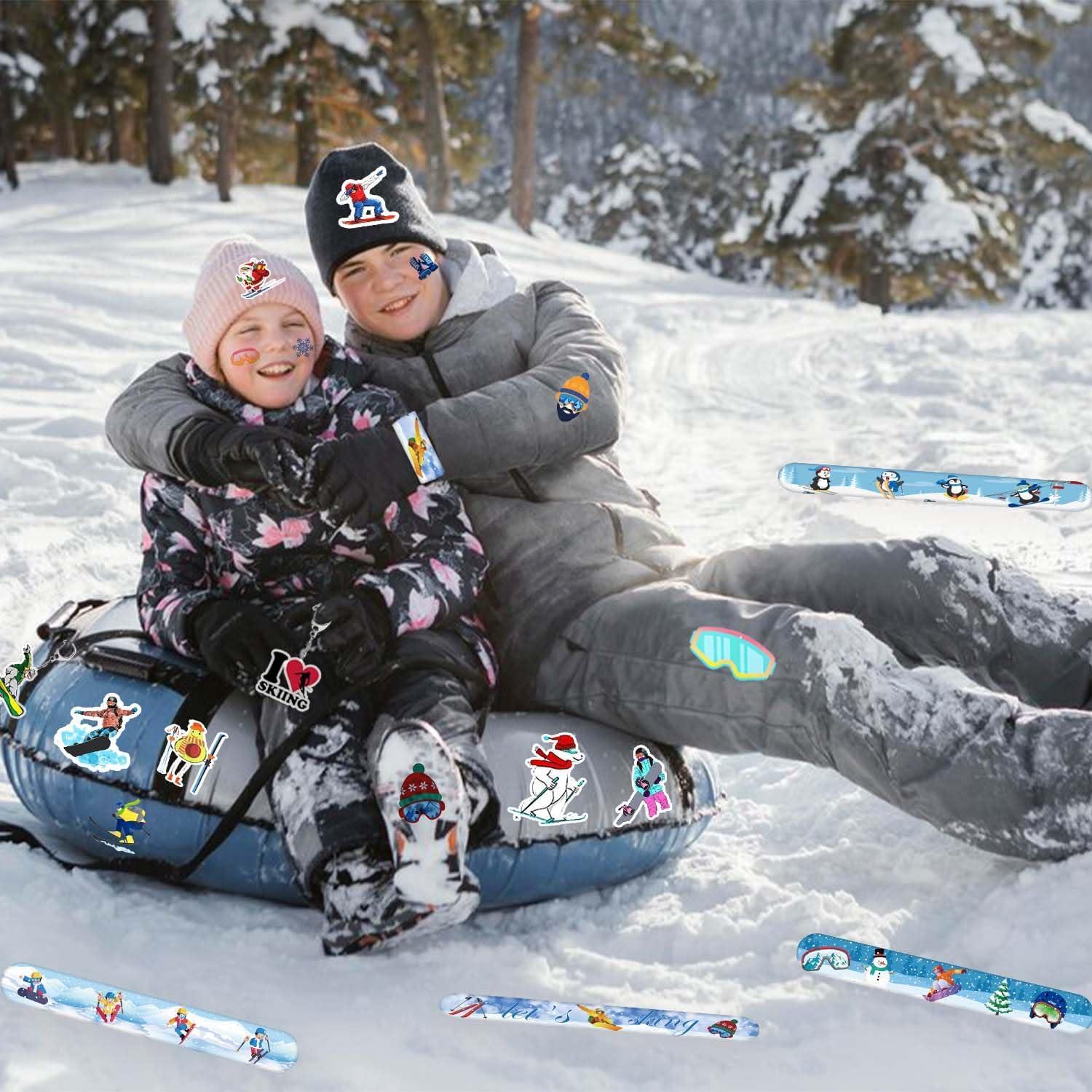 Set de Fiesta de Esquí 98PCS - Pulseras, Llaveros, Calcomanías