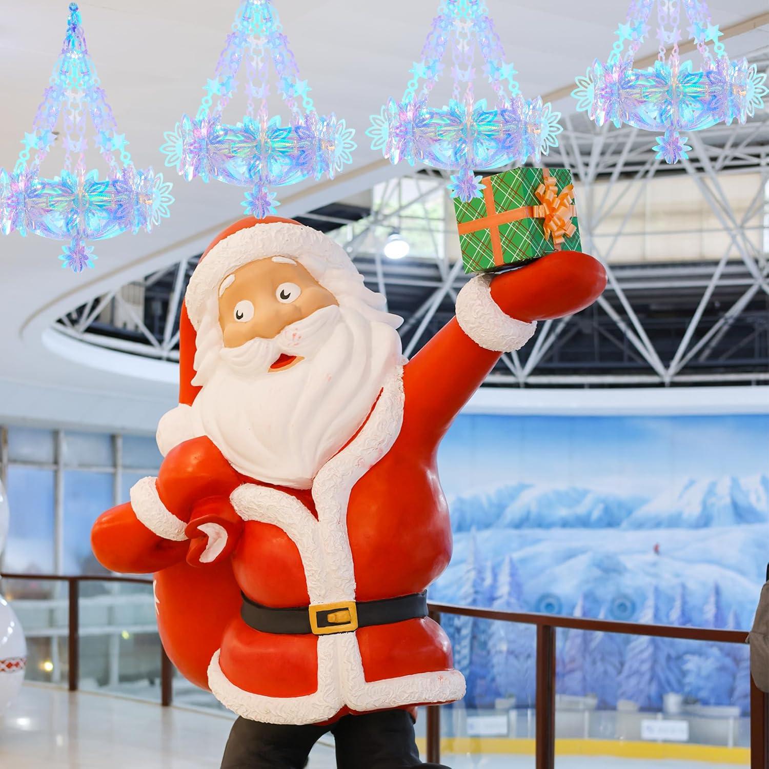 Decoración Colgante Iridiscente Heliltd 3D para Fiesta