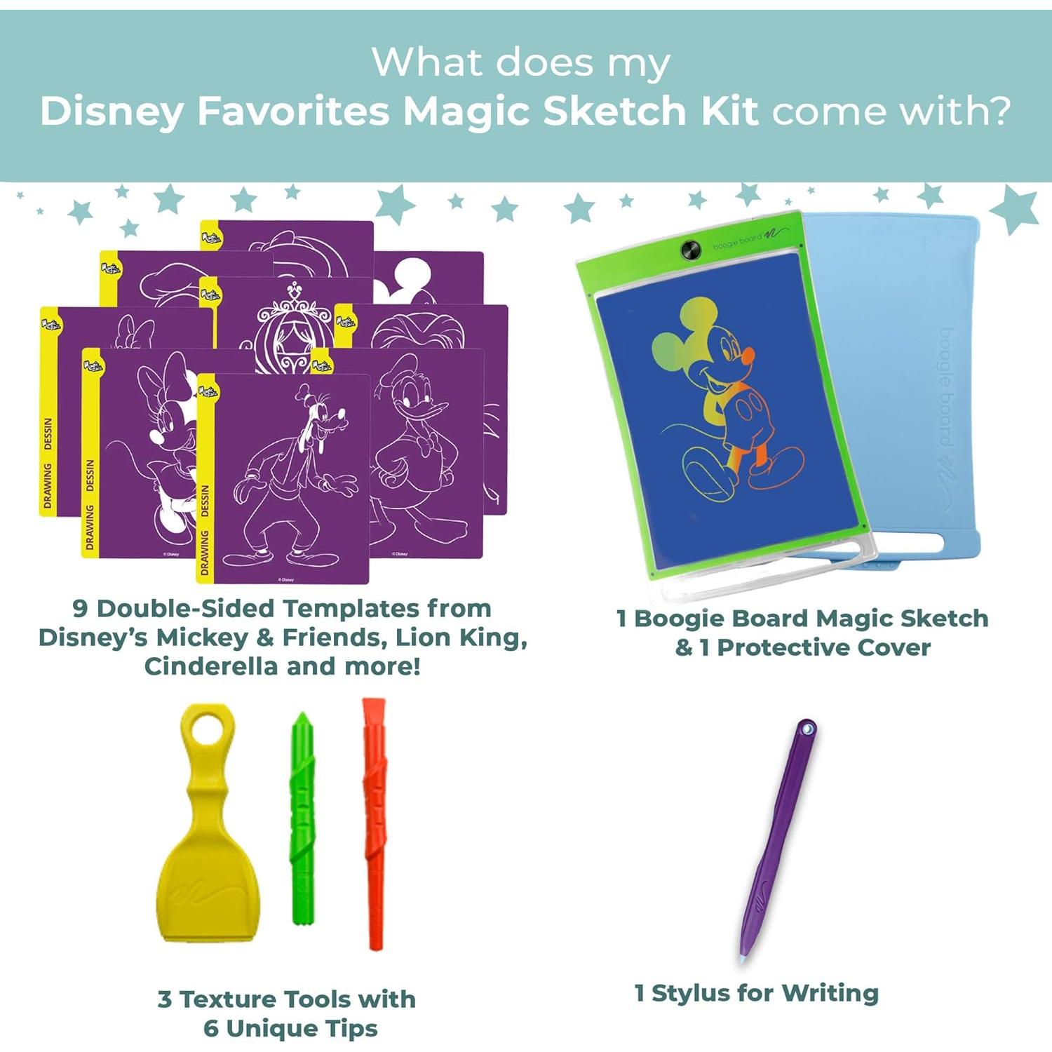 Tableta de Escritura Sin Papel Boogie Board Magic Sketch Disney