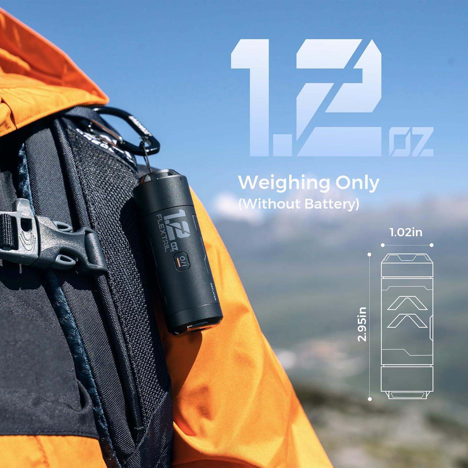 Bomba de Aire FLEXTAILGEAR Zero Pump Recargable 180 LPM