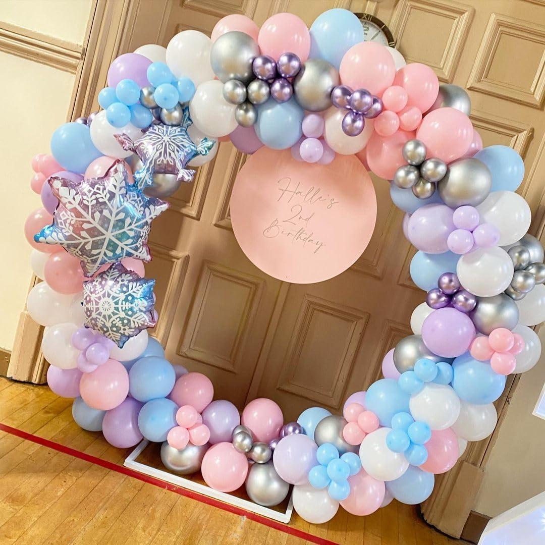 Globos de Láttex Morados y Azules 60pcs 30cm Decoración Fiesta