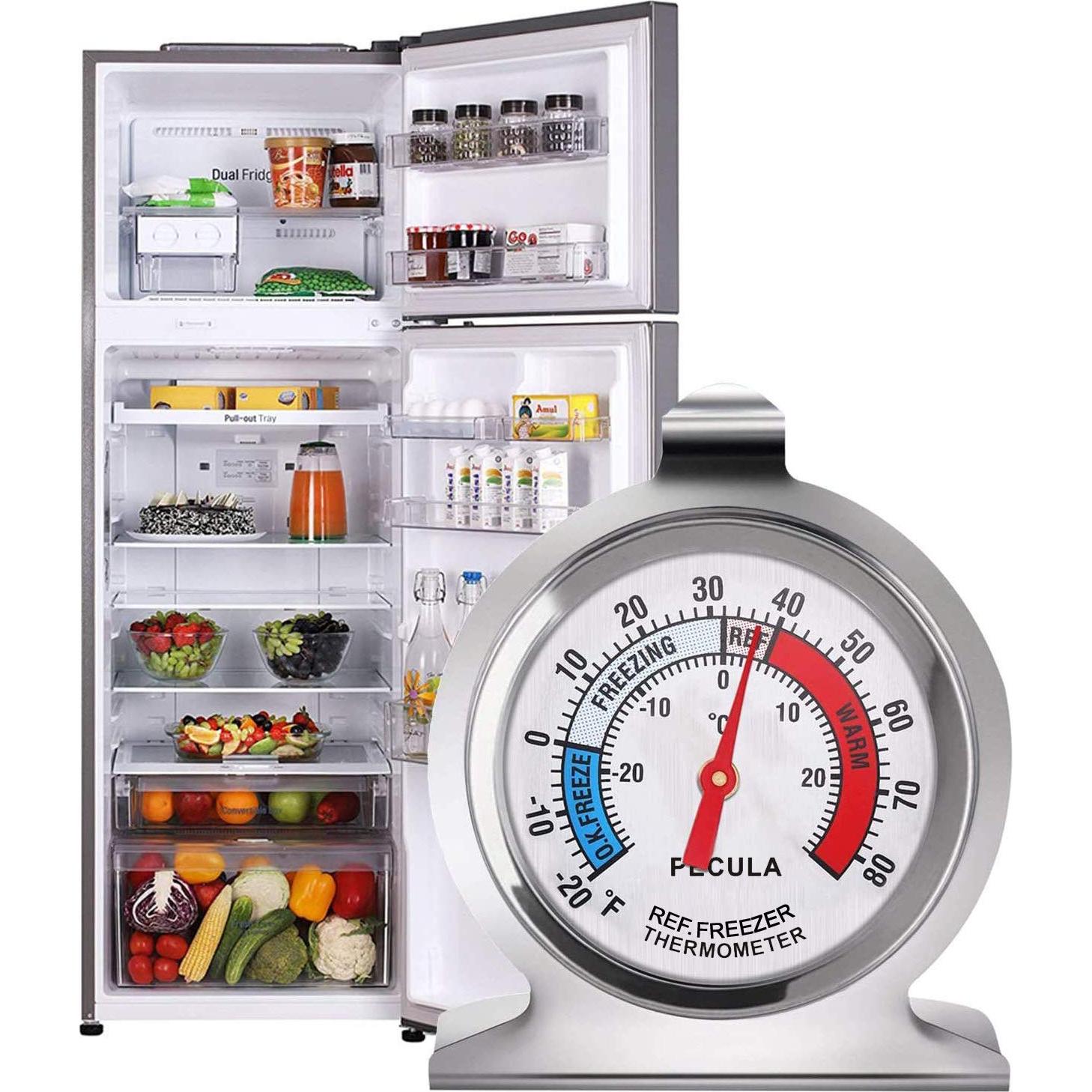 Termómetro de Refrigerador PECULA 2 Pack -29 a 26.7 °C