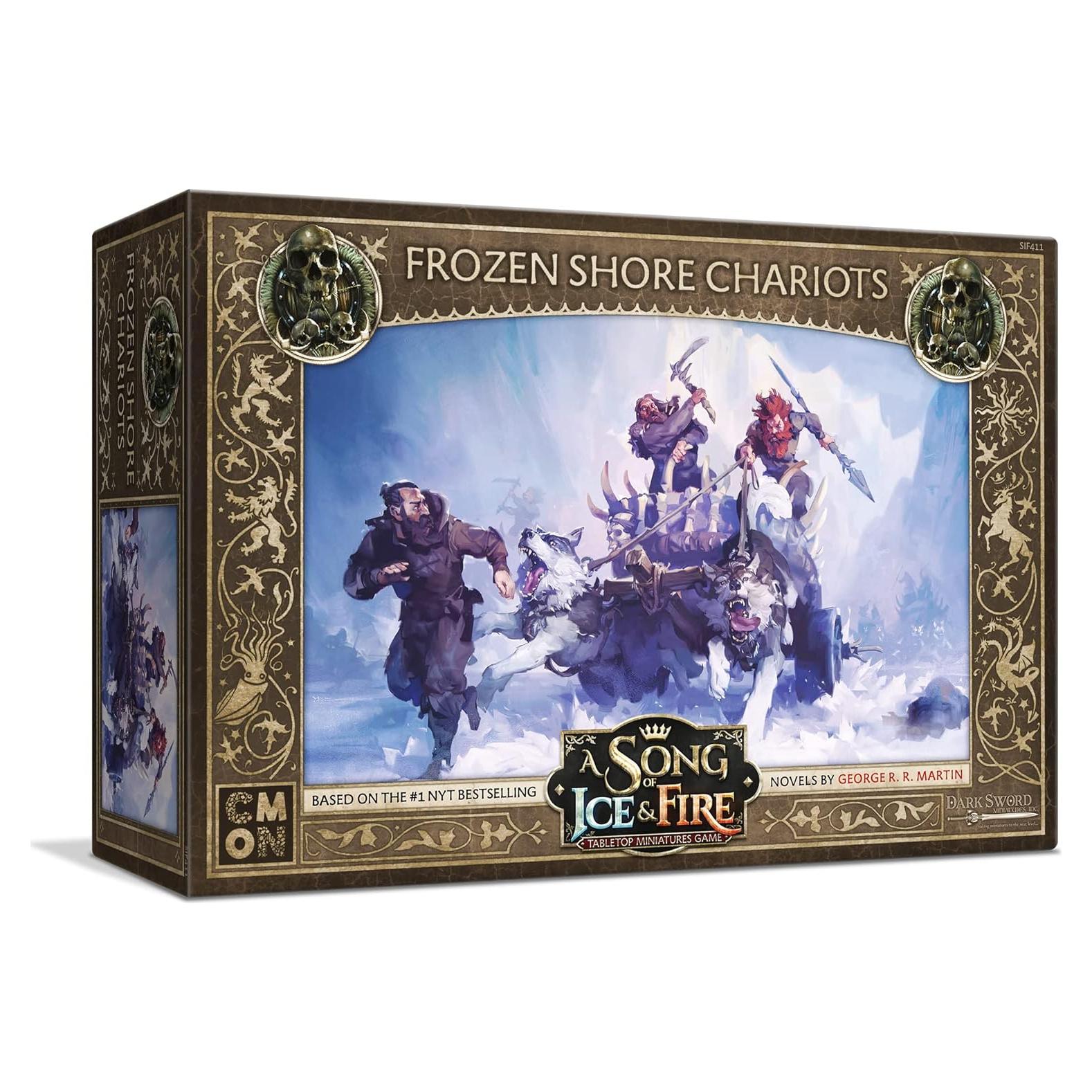 Juego de Estrategia Carros de Costa Congelada Asmodee