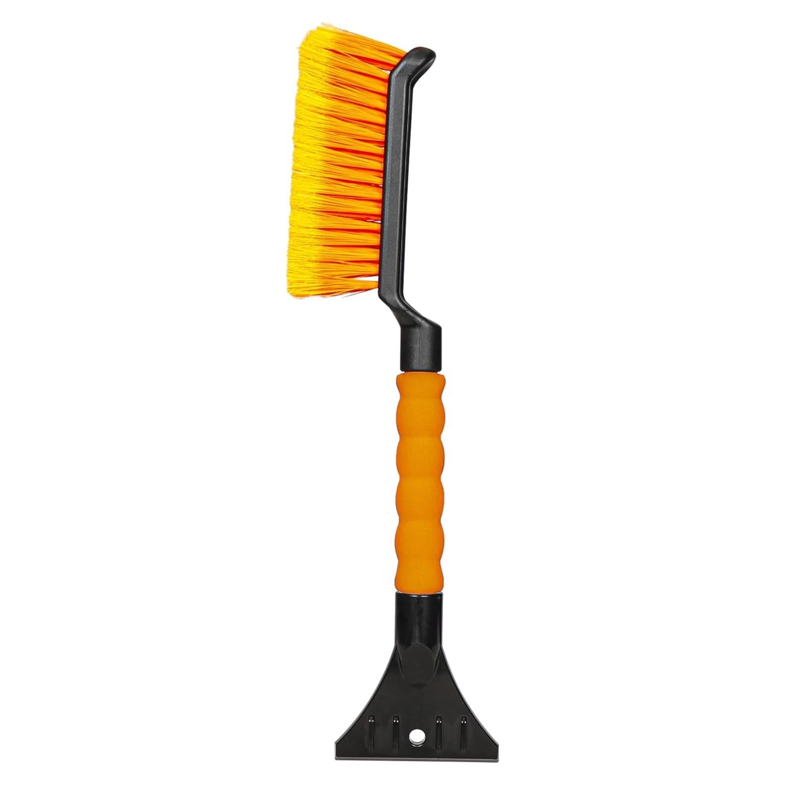 Cepillo de Nieve EcoNour 43 cm con Raspador de Hielo Naranja