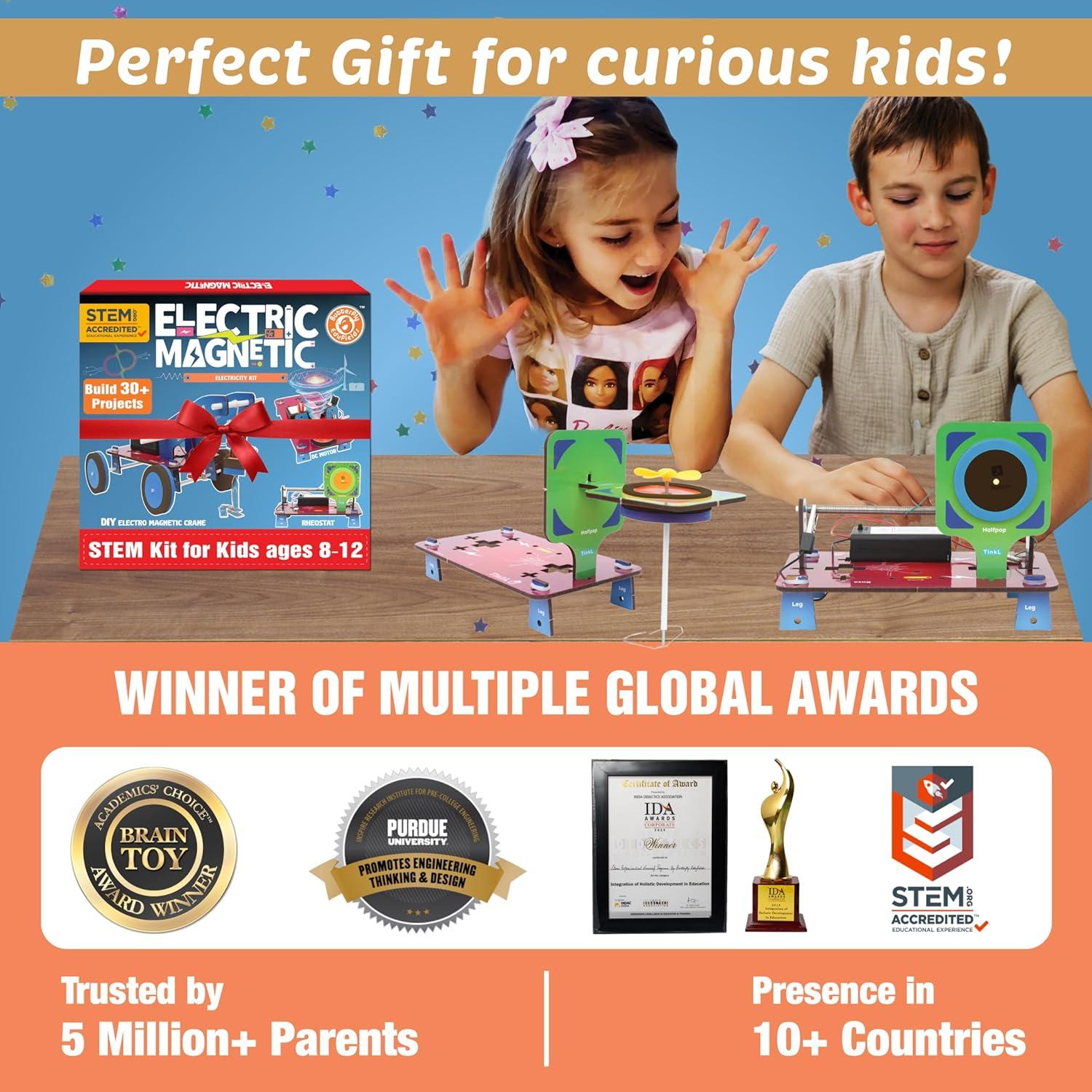 Kit STEM Butterfly Edufields 30 en 1 para Niños 8-12 Años