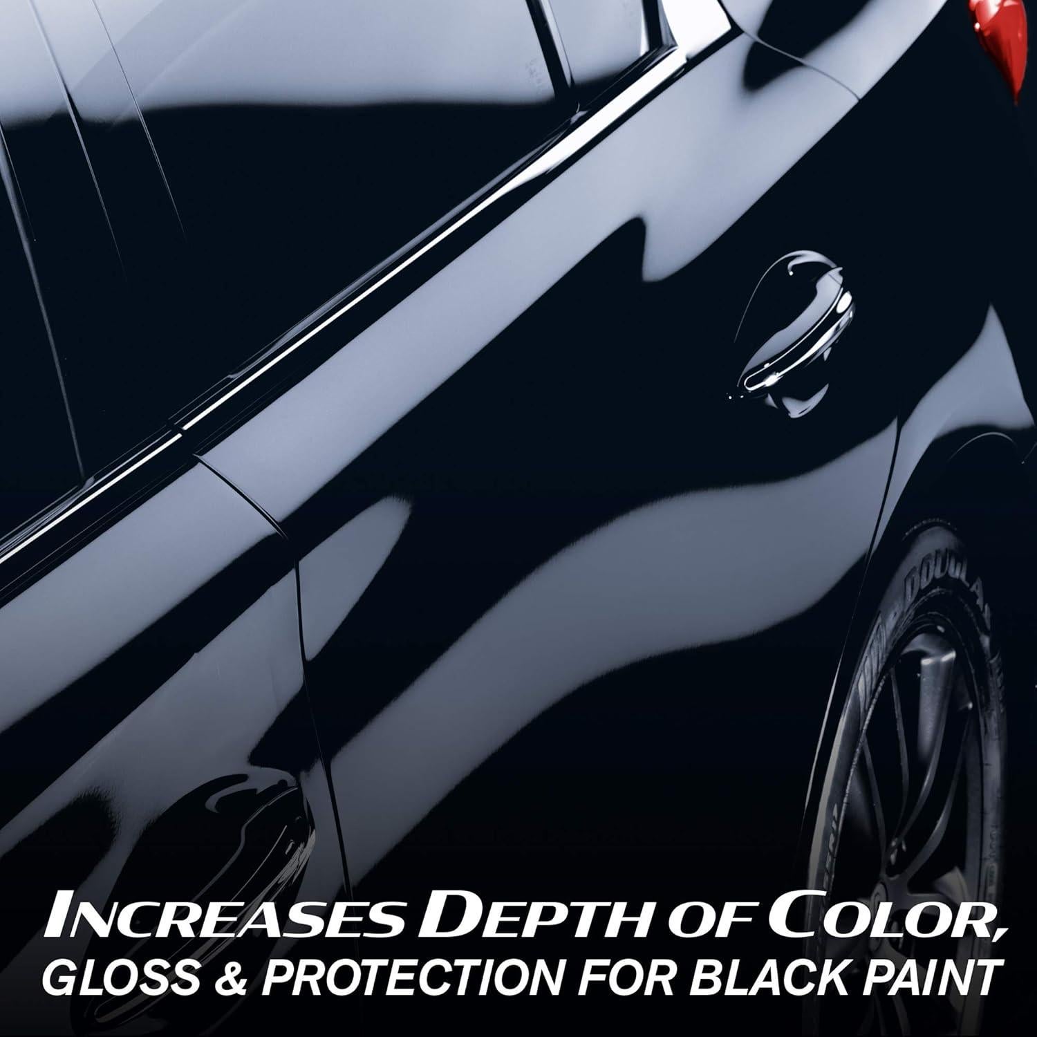 Cera en aerosol negra Turtle Wax 53447 para automóviles 473 ml