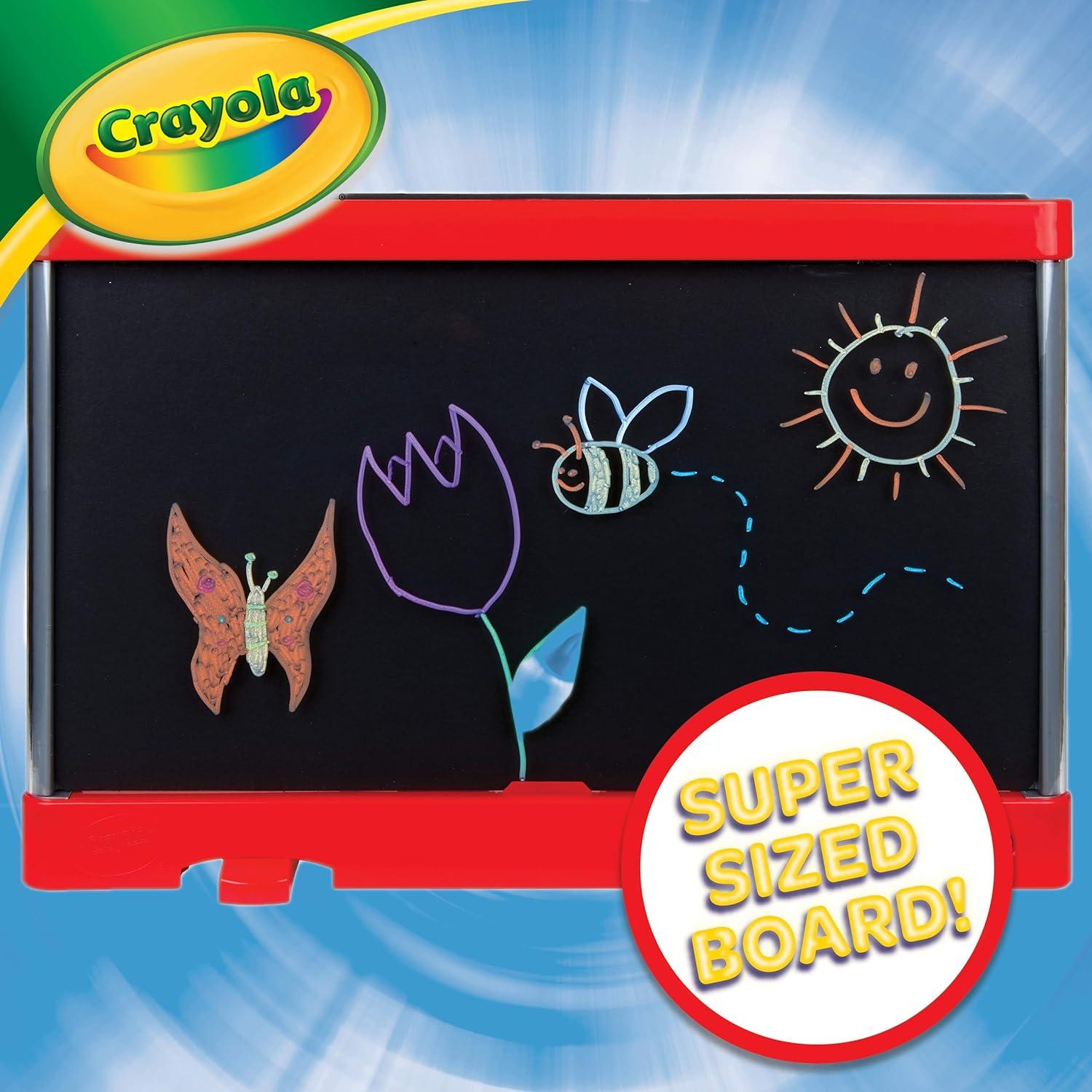 Tablero de Luz Crayola Rojo con Marcadores de Gel - 48.9x31.8cm