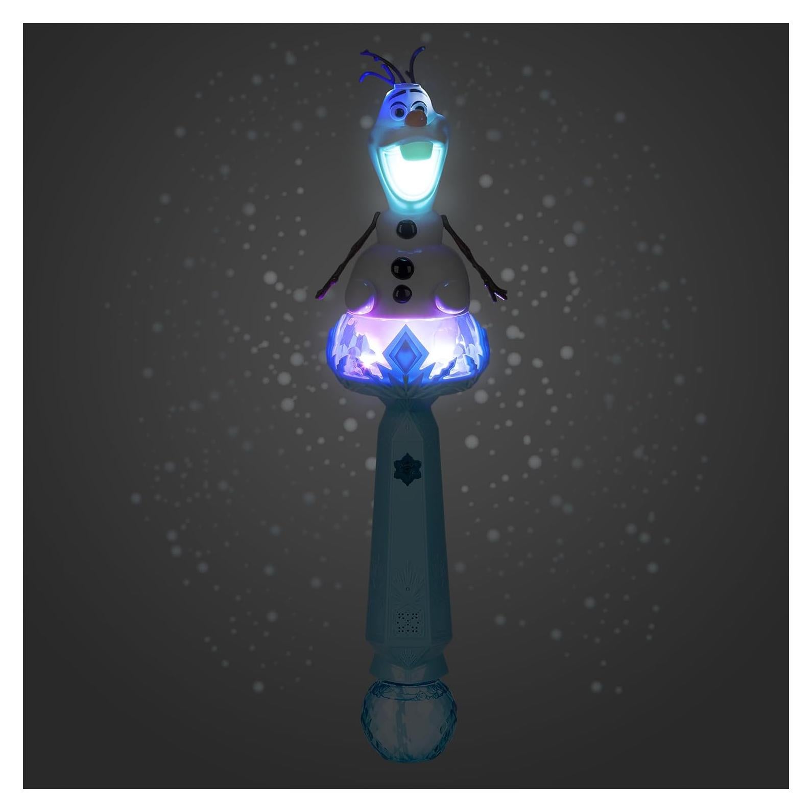 Varita Musical Iluminada de Nieve Disney Olaf