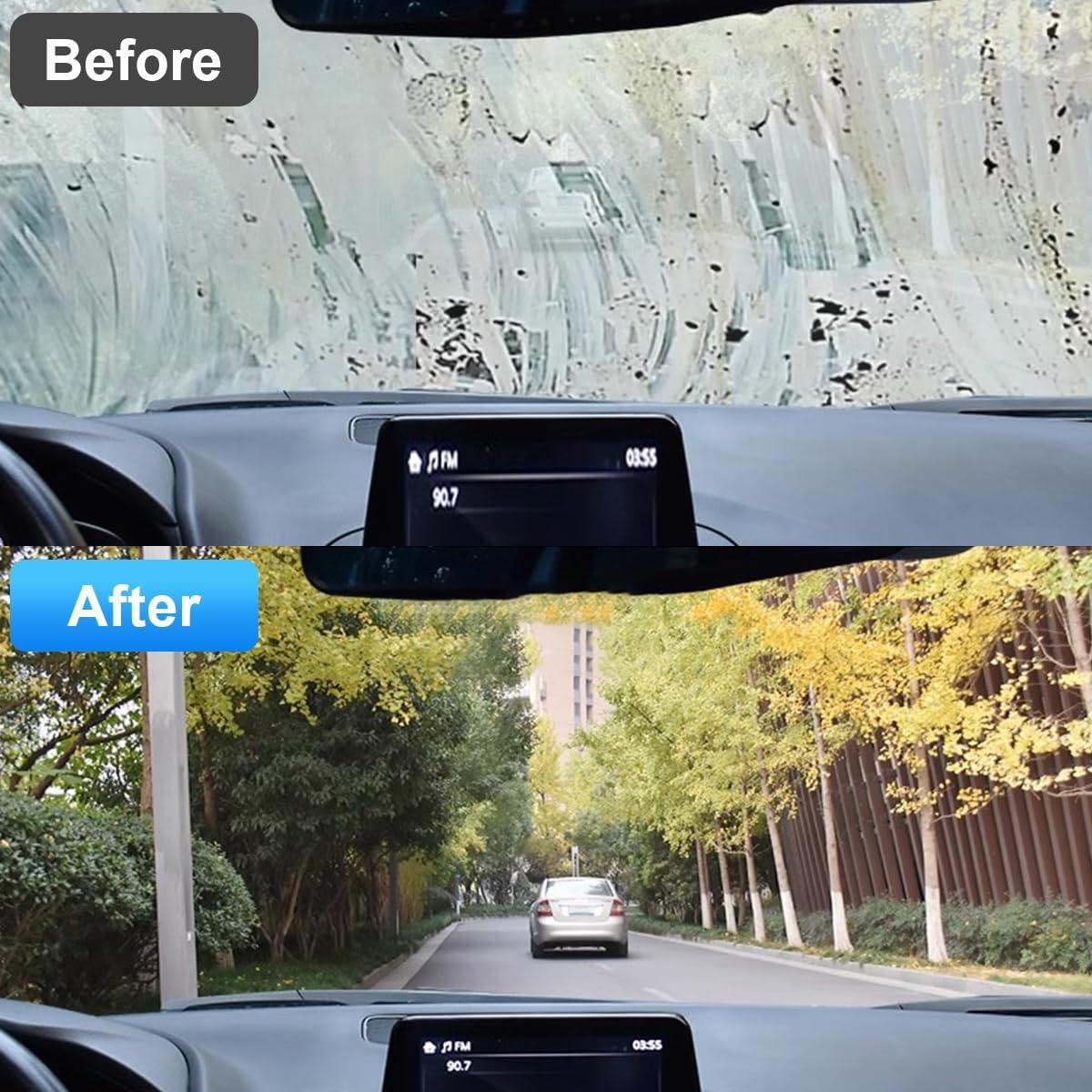 50 Tabletas Limpiaparabrisas KHGUZ, Efecto Concentrado, Universal