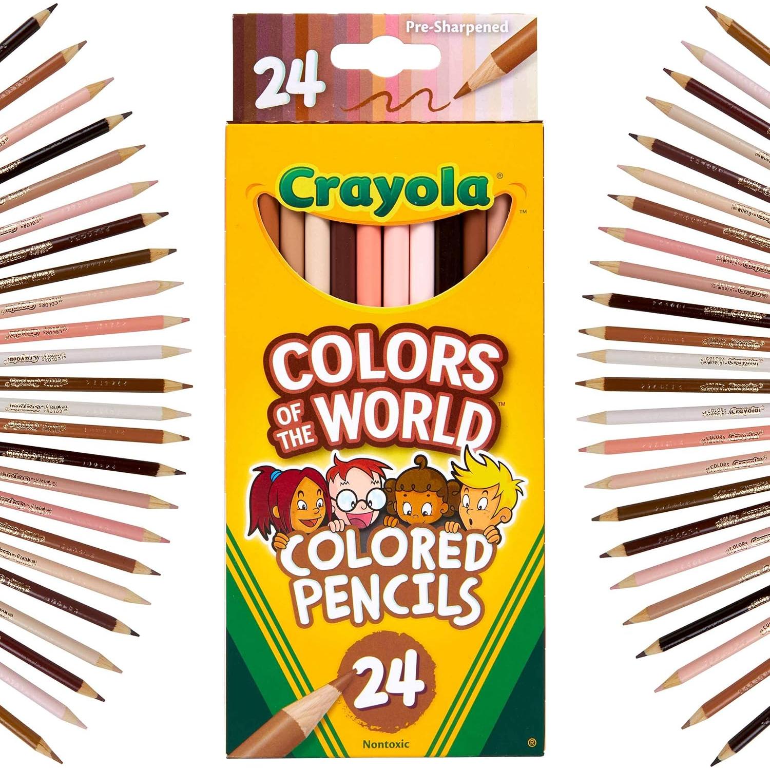 Lápices de Colores Crayola Colores del Mundo - 6 Paquetes