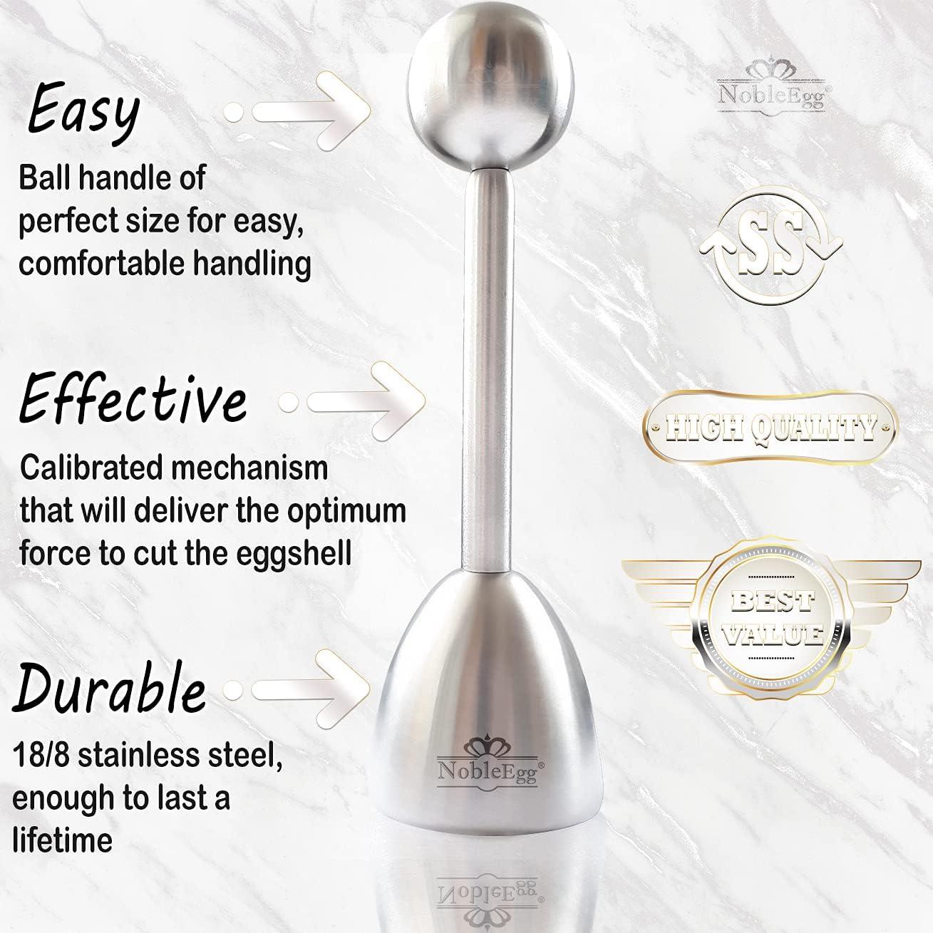 Cortador de Huevos NobleEgg de Acero Inoxidable - Semi Automático