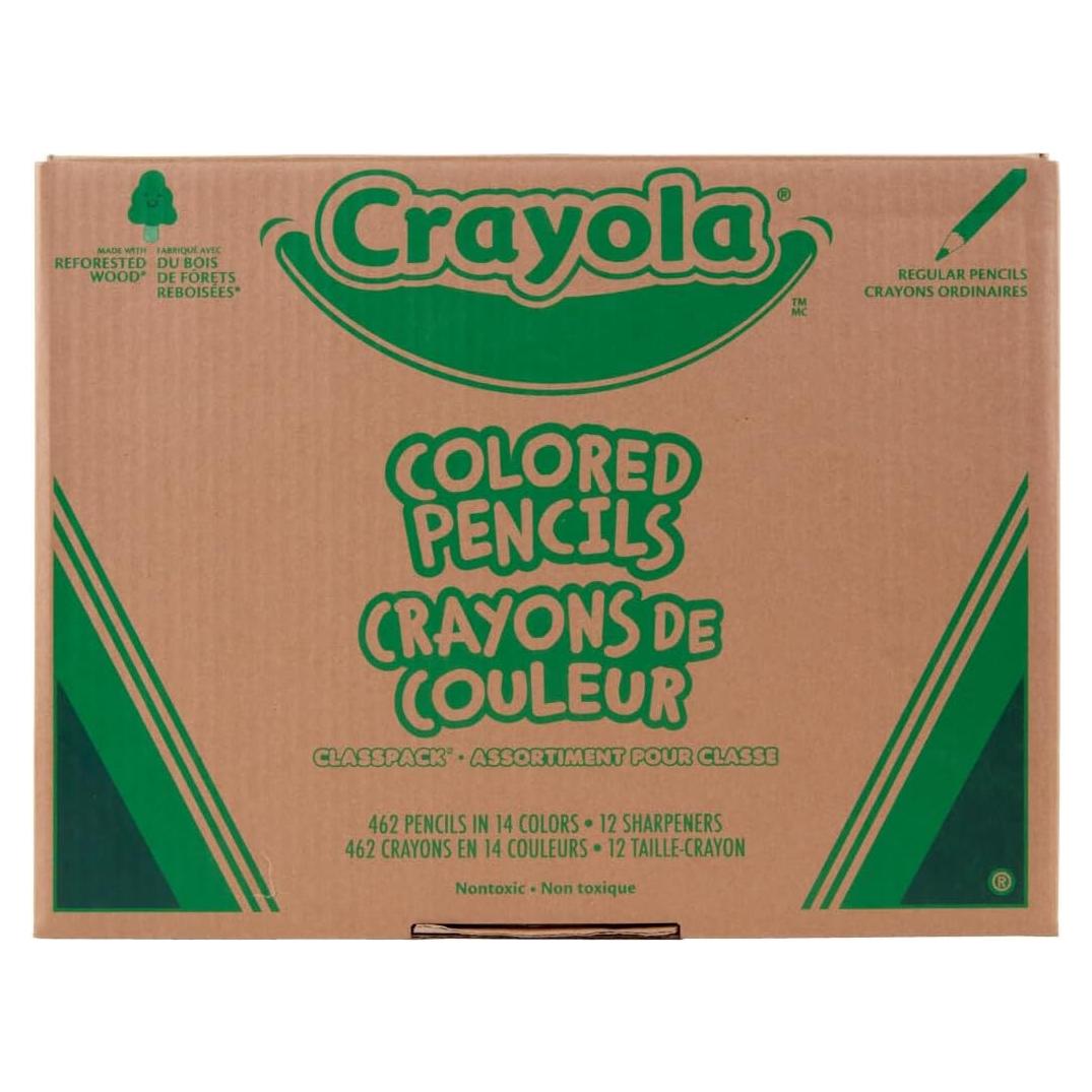 Lápices de Colores Crayola 462 unidades 14 colores asortidos