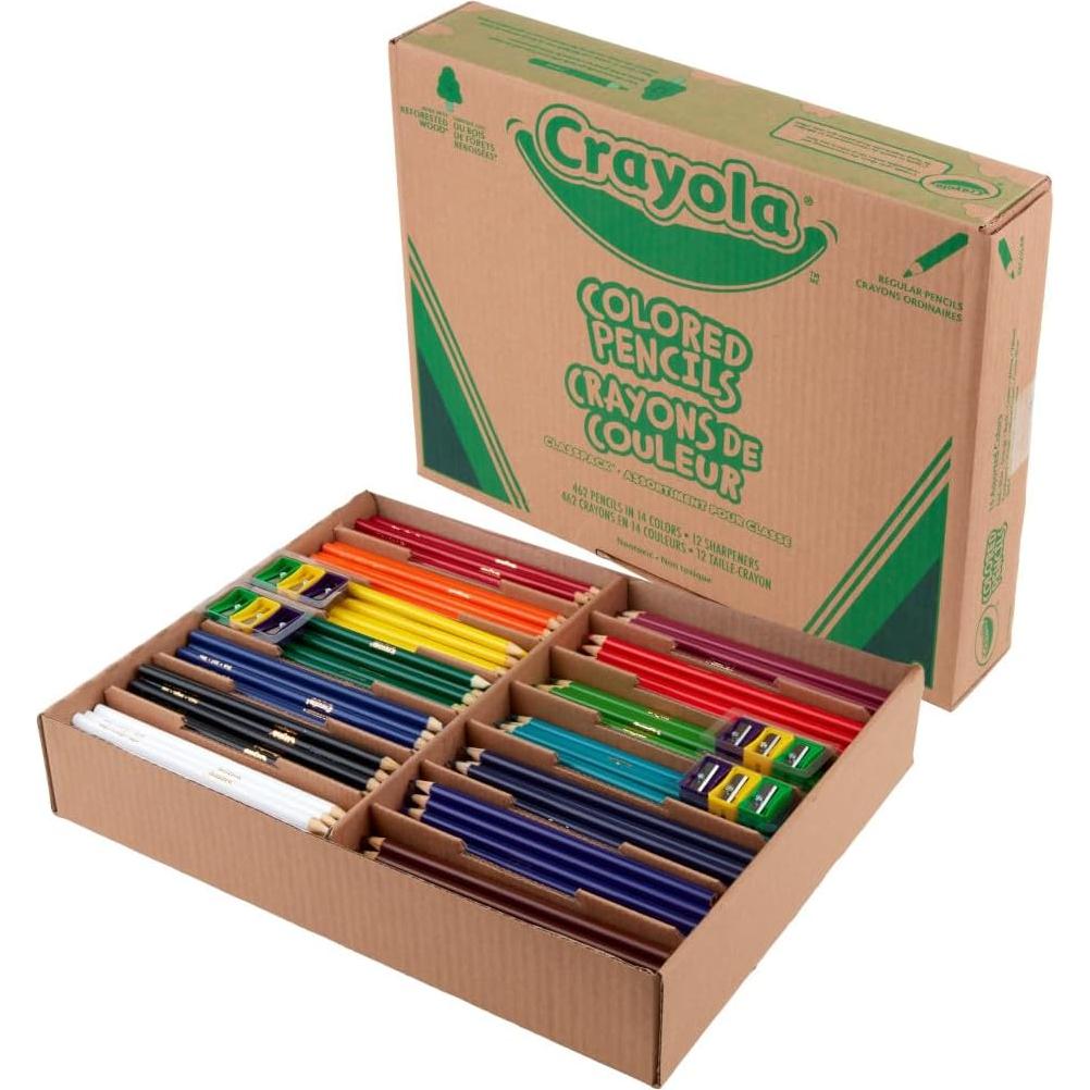 Lápices de Colores Crayola 462 unidades 14 colores asortidos