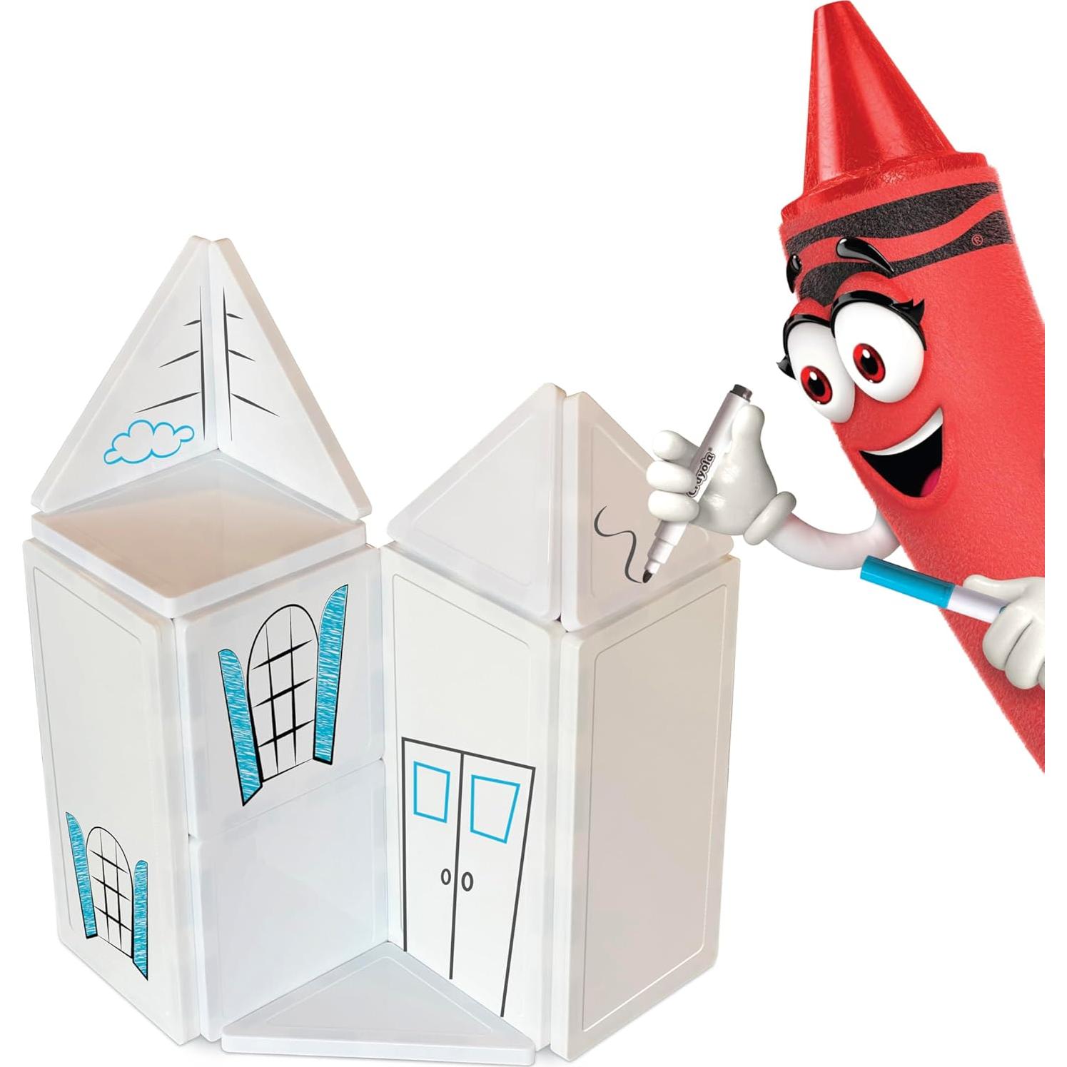 Juego de Azulejos Magnéticos Crayola Doodle 14 Piezas