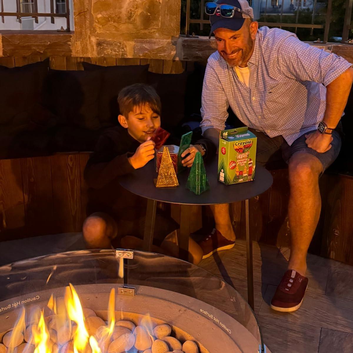 Azulejos Magnéticos Crayola Brillo Navideño, Set 14 Piezas