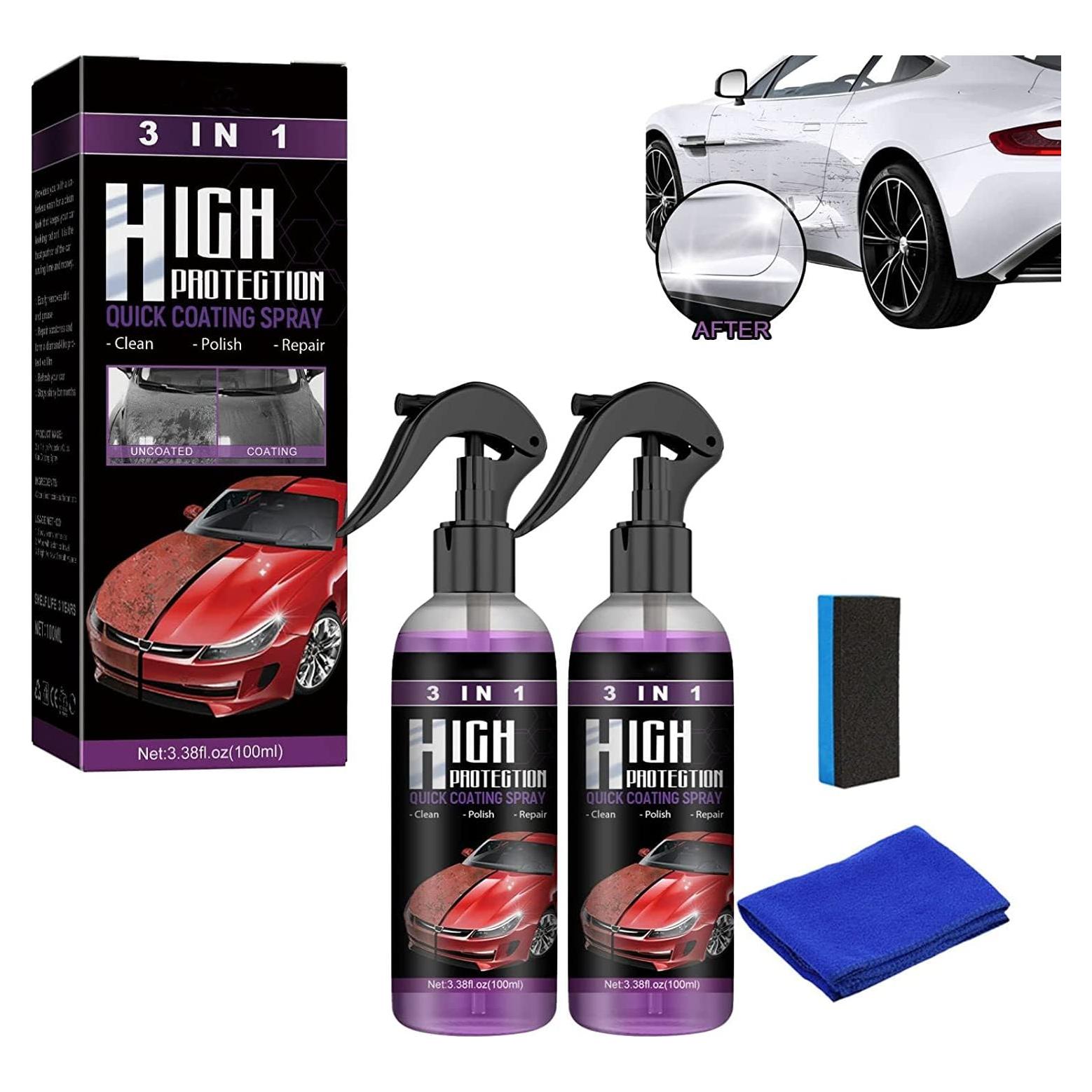 Spray Nano 3 en 1 MICROBUS 200ml para Automóviles