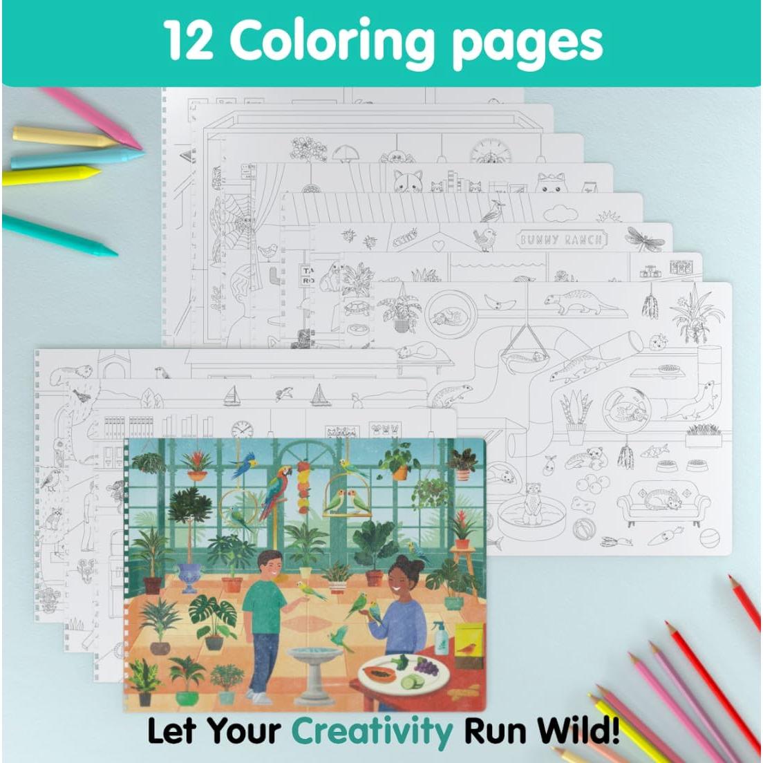 Libro de Pegatinas CUPKIN Hello Pets 500+ Animales