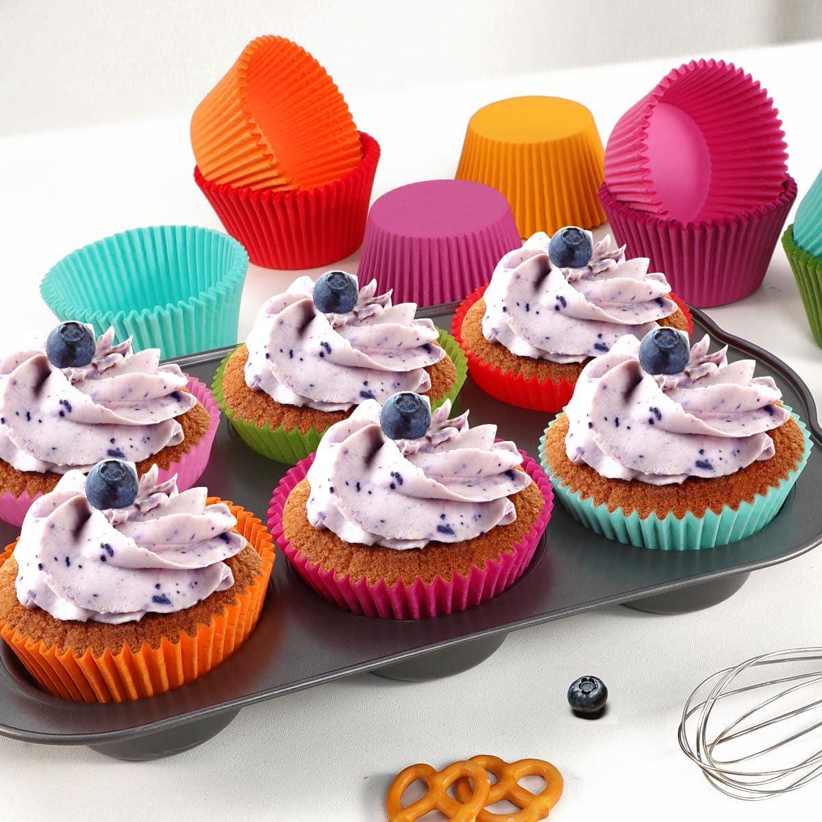Forros para Cupcakes Estándar Caperci 350 Unidades Coloridos