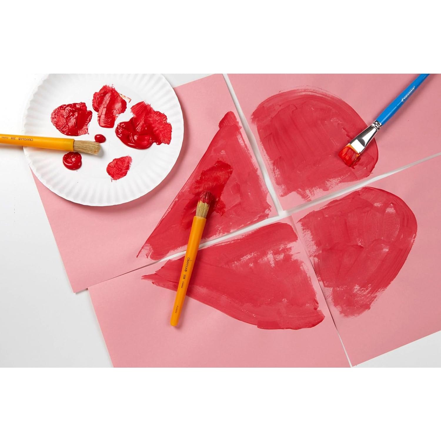 Pintura Tempera Crayola Premier 473ml Roja No Tóxica