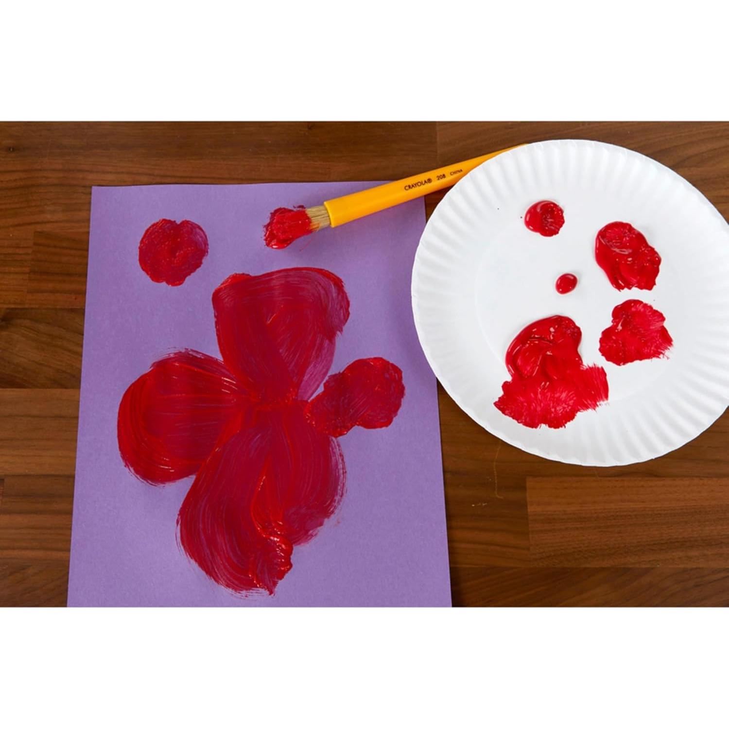 Pintura Tempera Crayola Premier 473ml Roja No Tóxica