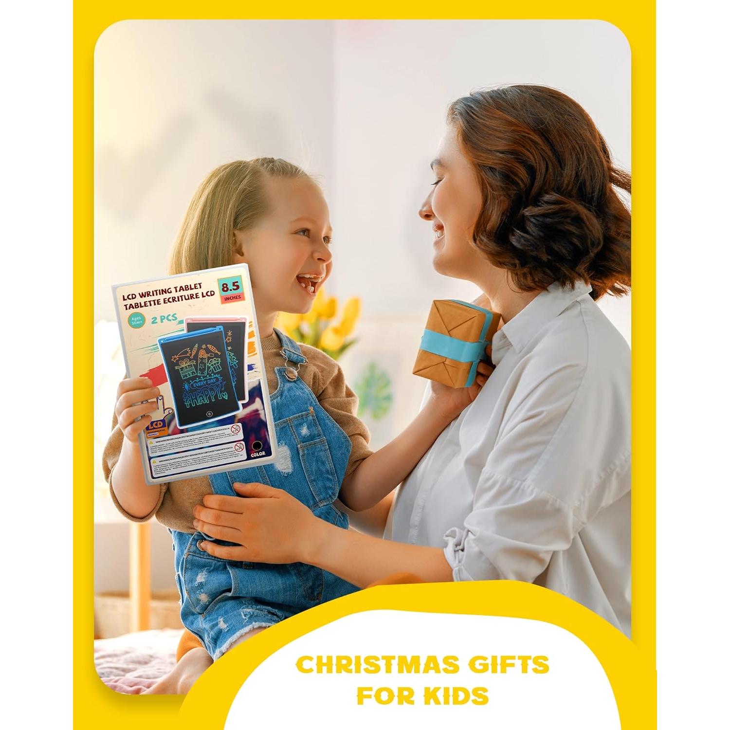 Tableta de Escritura LCD Bravokids 8.5" Colorida para Niños