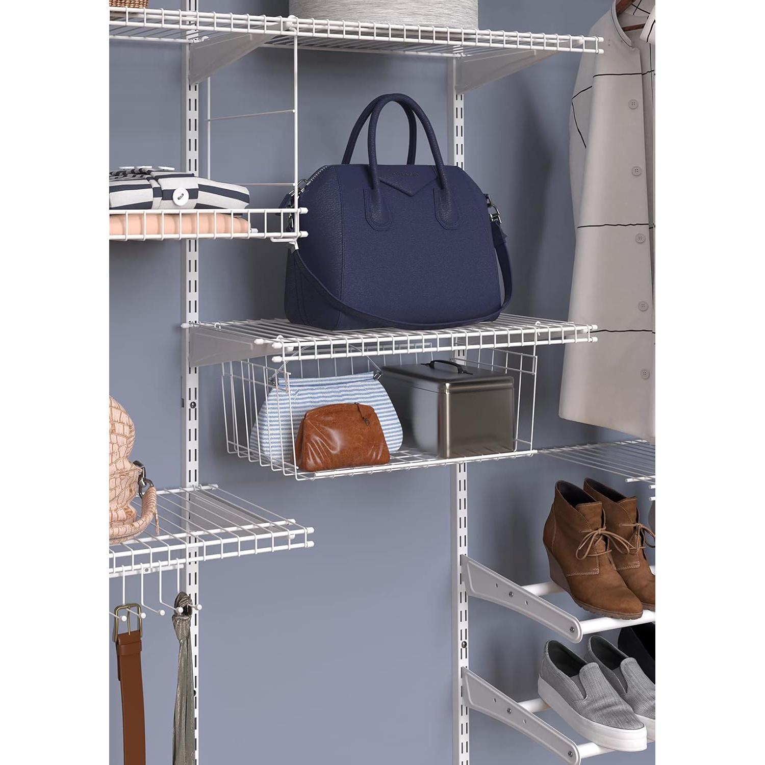 Cesta Colgante de Alambre ClosetMaid 46.7x27.1x20.3 cm Blanca