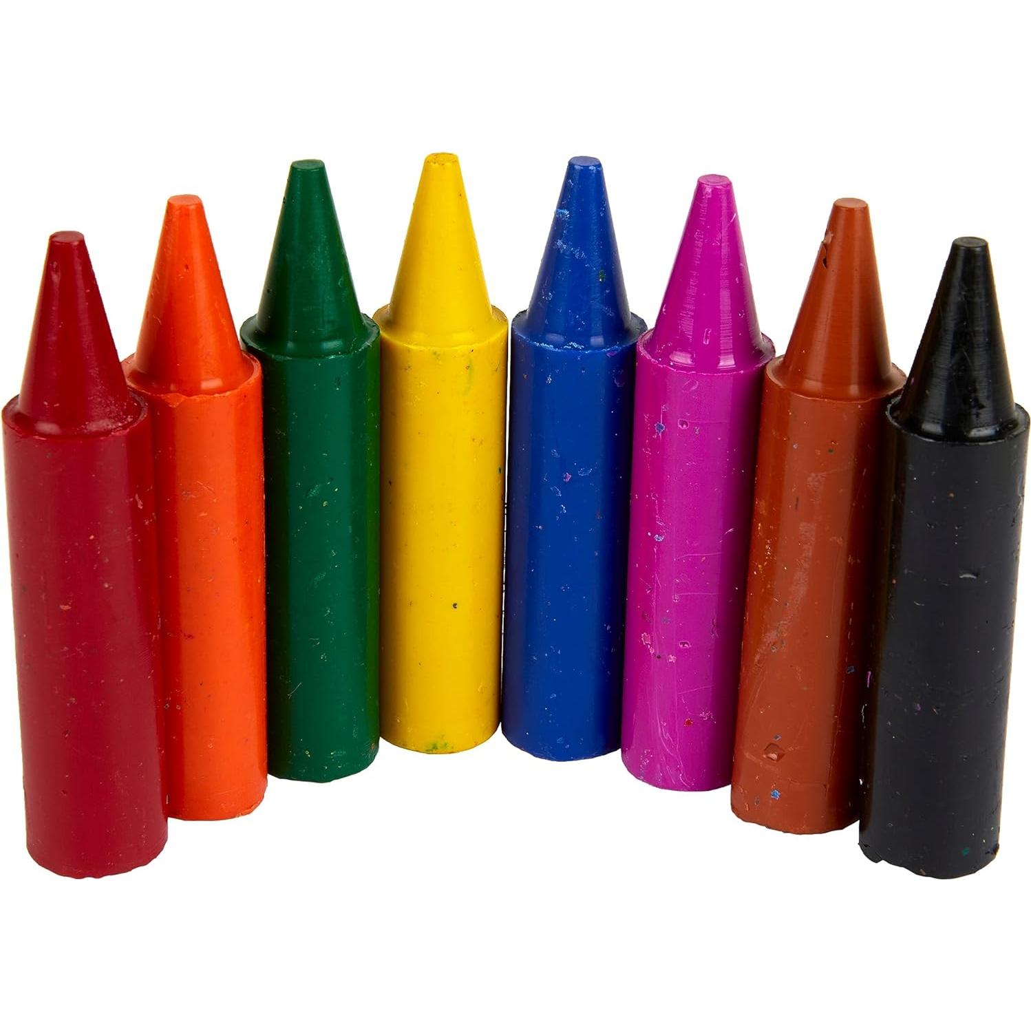 Crayones Jumbo Crayola Mis Primeros 8 Colores para Niños