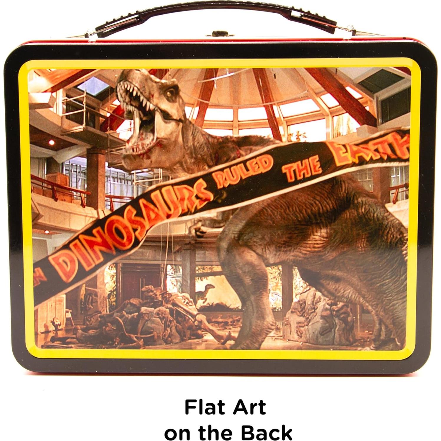 Caja de Almacenamiento de Lata AQUARIUS Jurassic Park 21.95x9.53x16.83cm