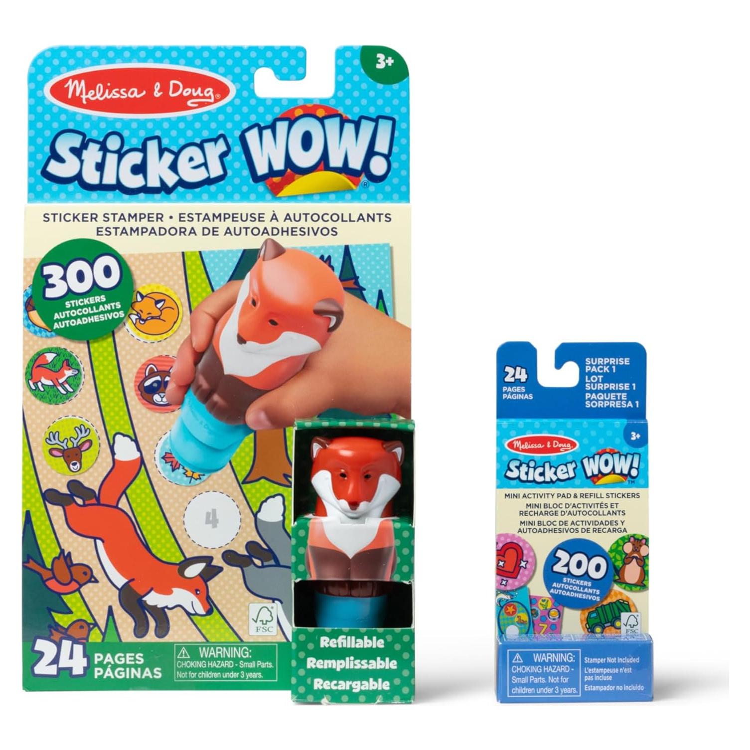 Melissa & Doug Sticker Wow! Zorro - 500 Pegatinas y 24 Páginas