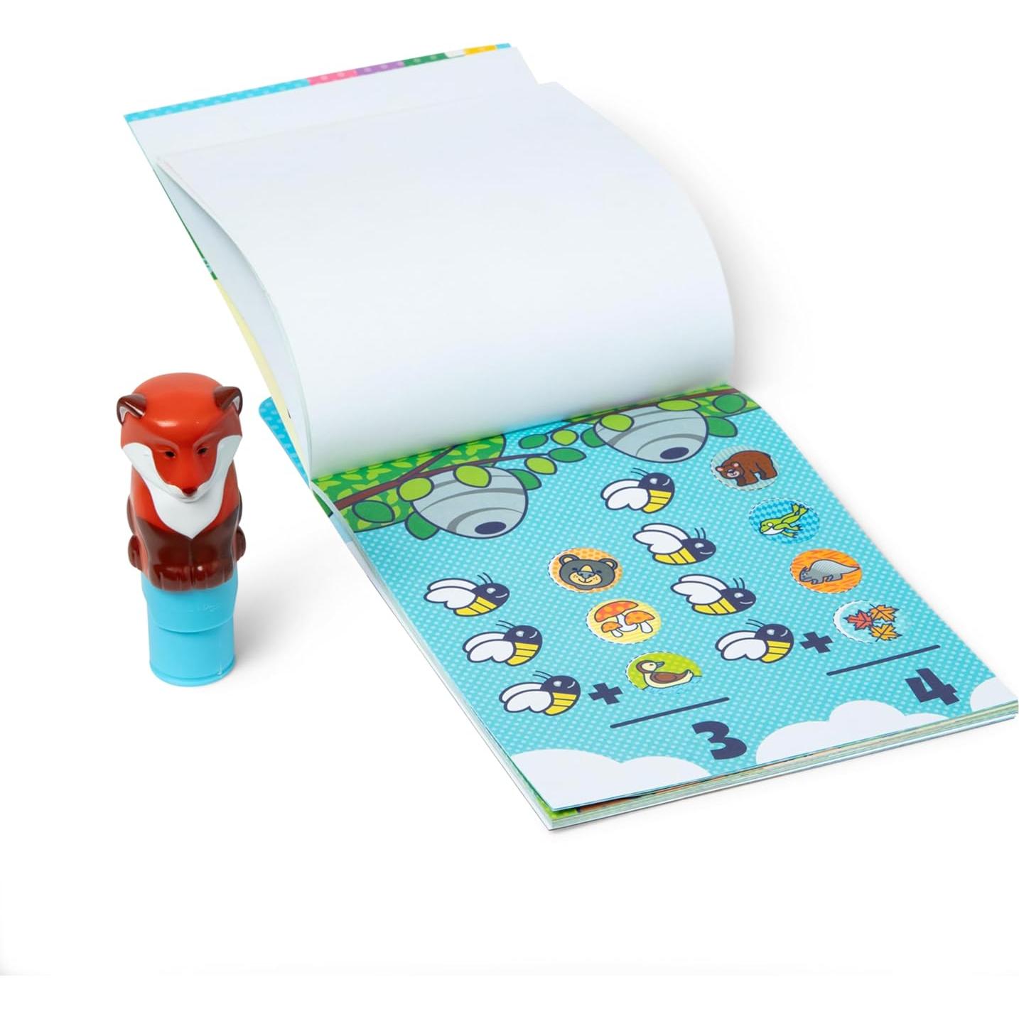 Bloc de Actividades Melissa & Doug Zorro 24 Páginas 300 Pegatinas