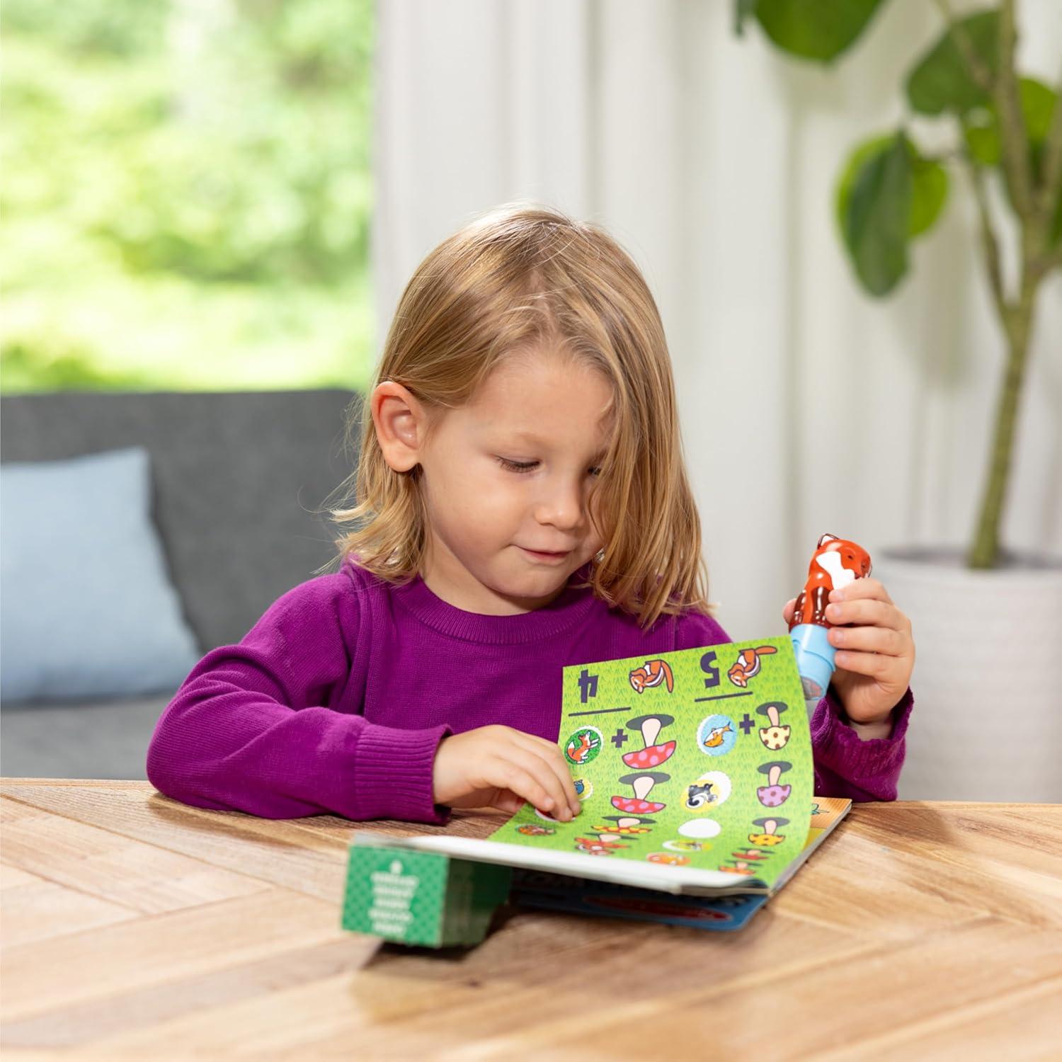 Bloc de Actividades Melissa & Doug Zorro 24 Páginas 300 Pegatinas